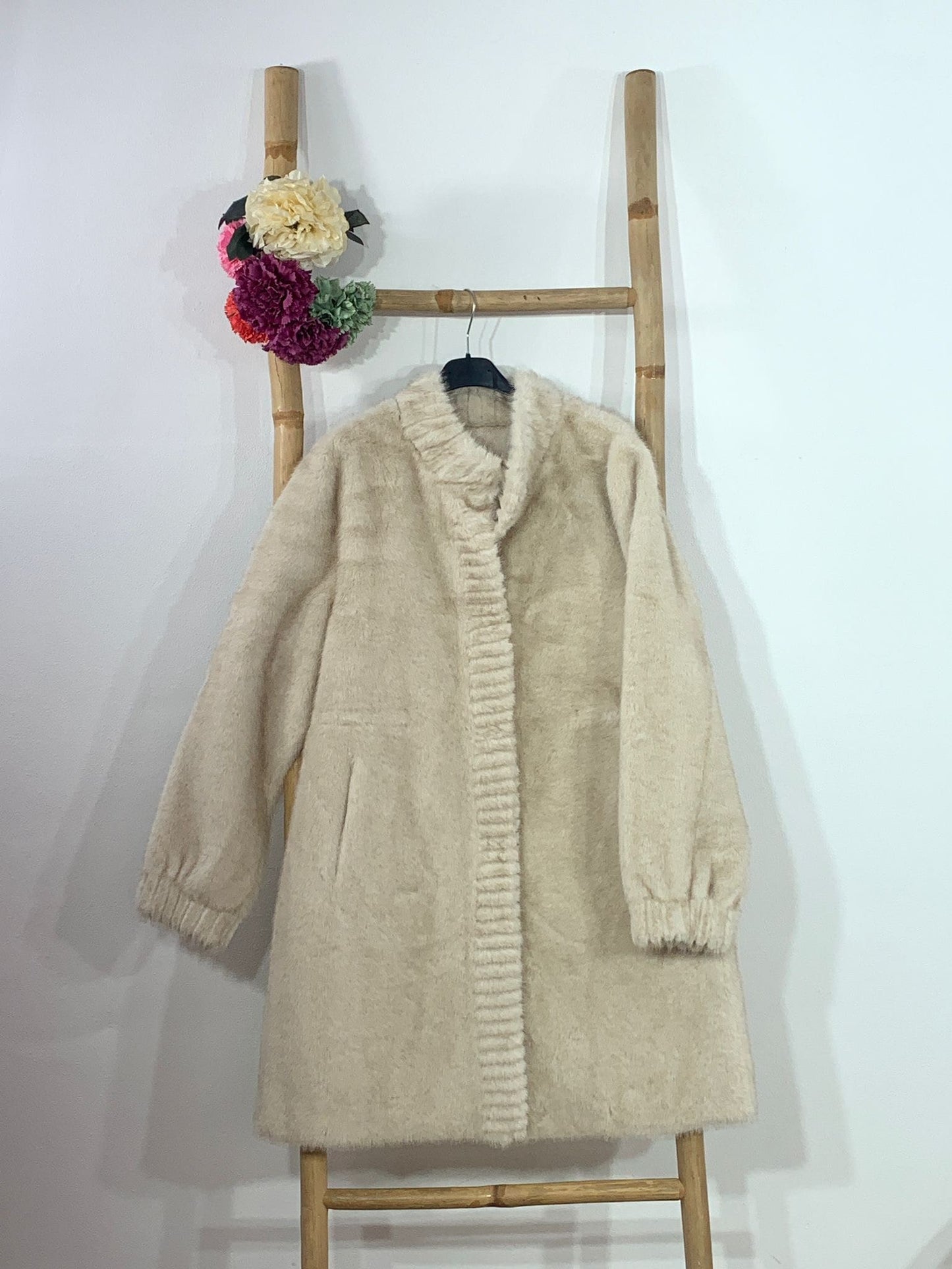 CASACO DE PELE LONGO