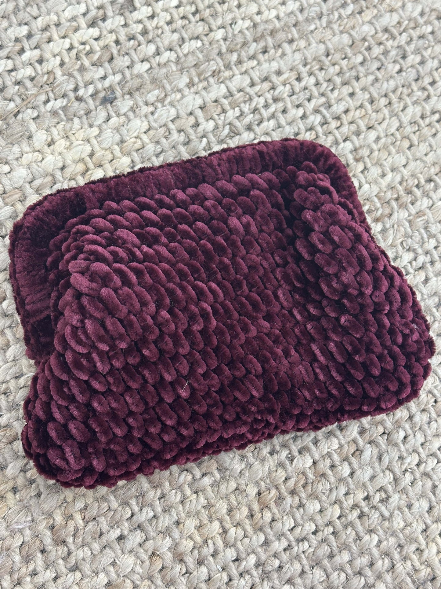 BOLSO CLUNCH CHENILLA