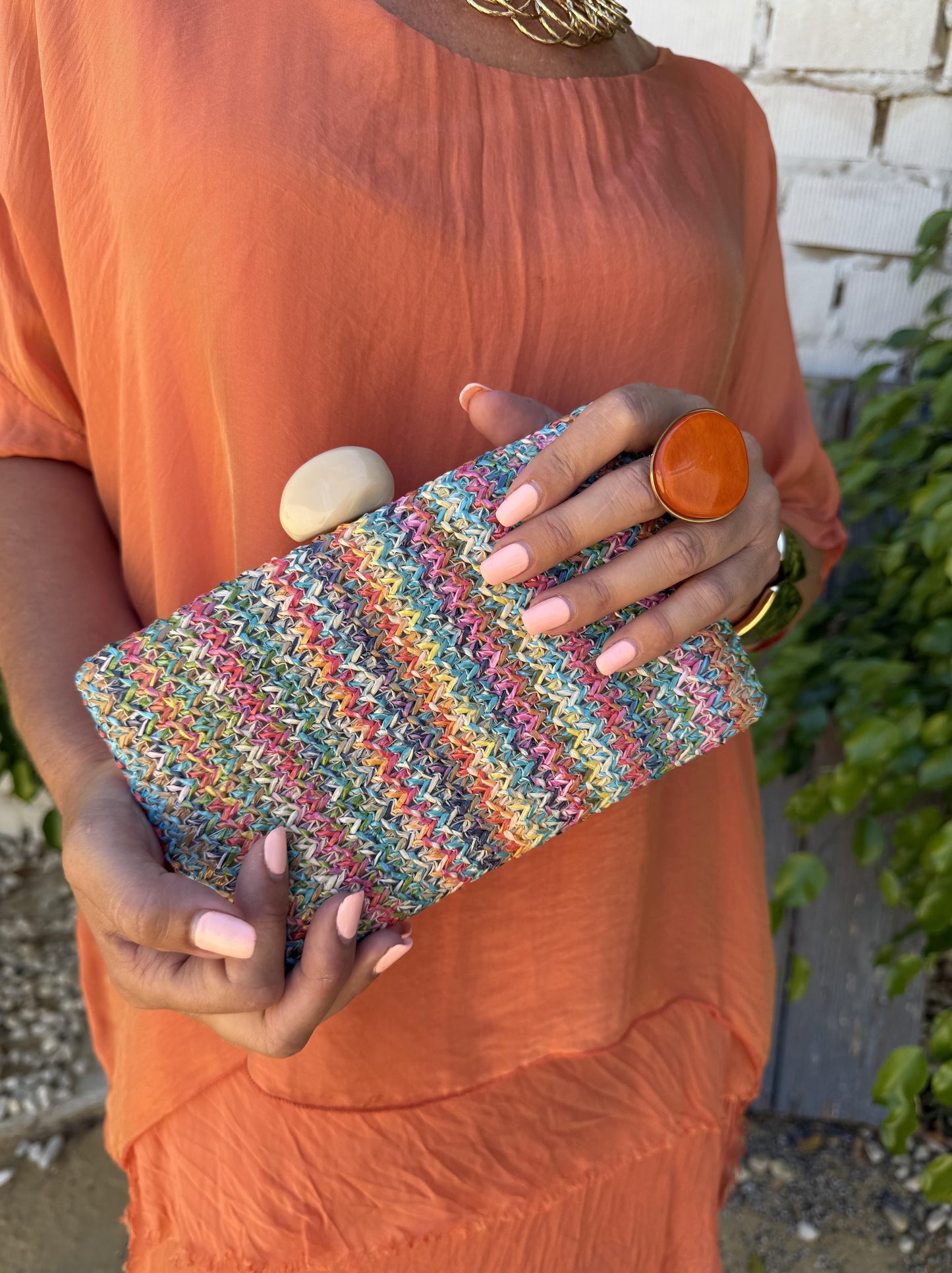 BOLSO RAFIA RÍGIDO