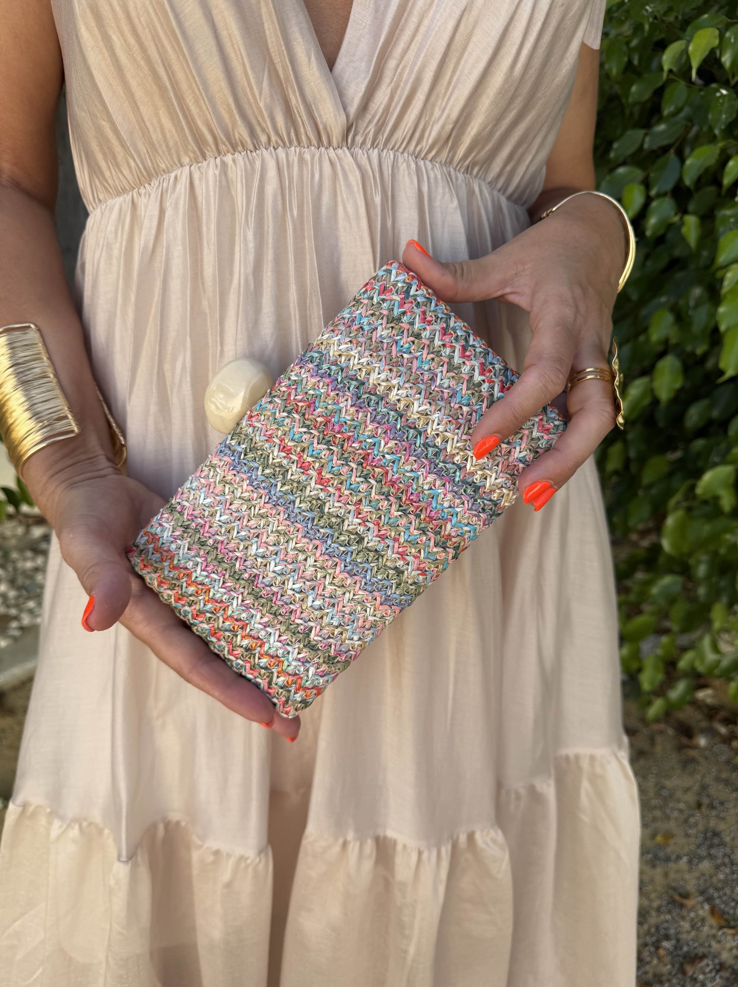 BOLSO RAFIA RÍGIDO