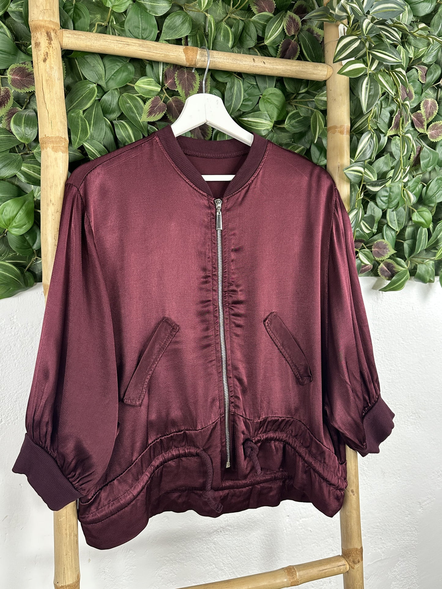 PRINTED BOMBER JACKET