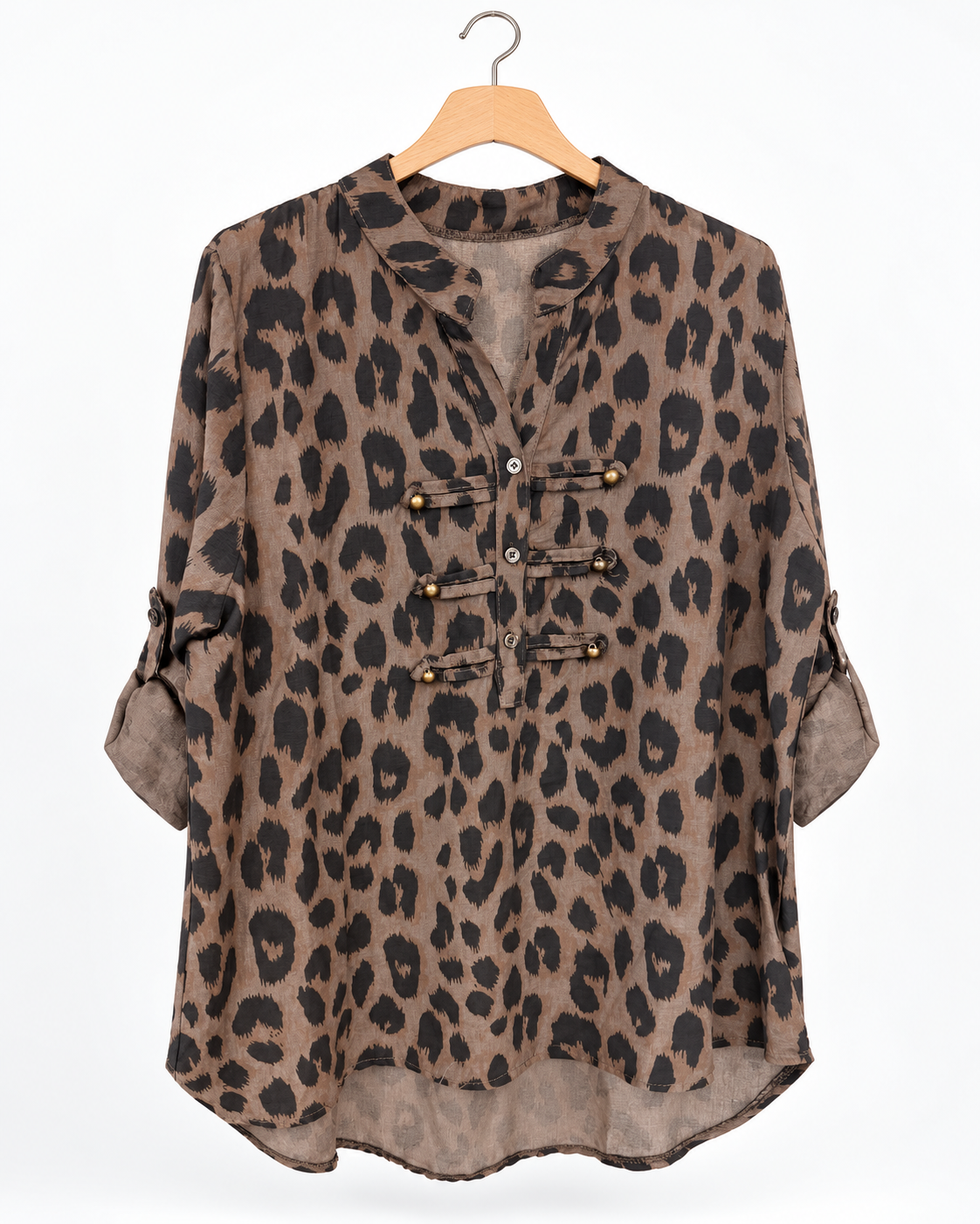 CAMISA SAFARI ANIMAL PRINT