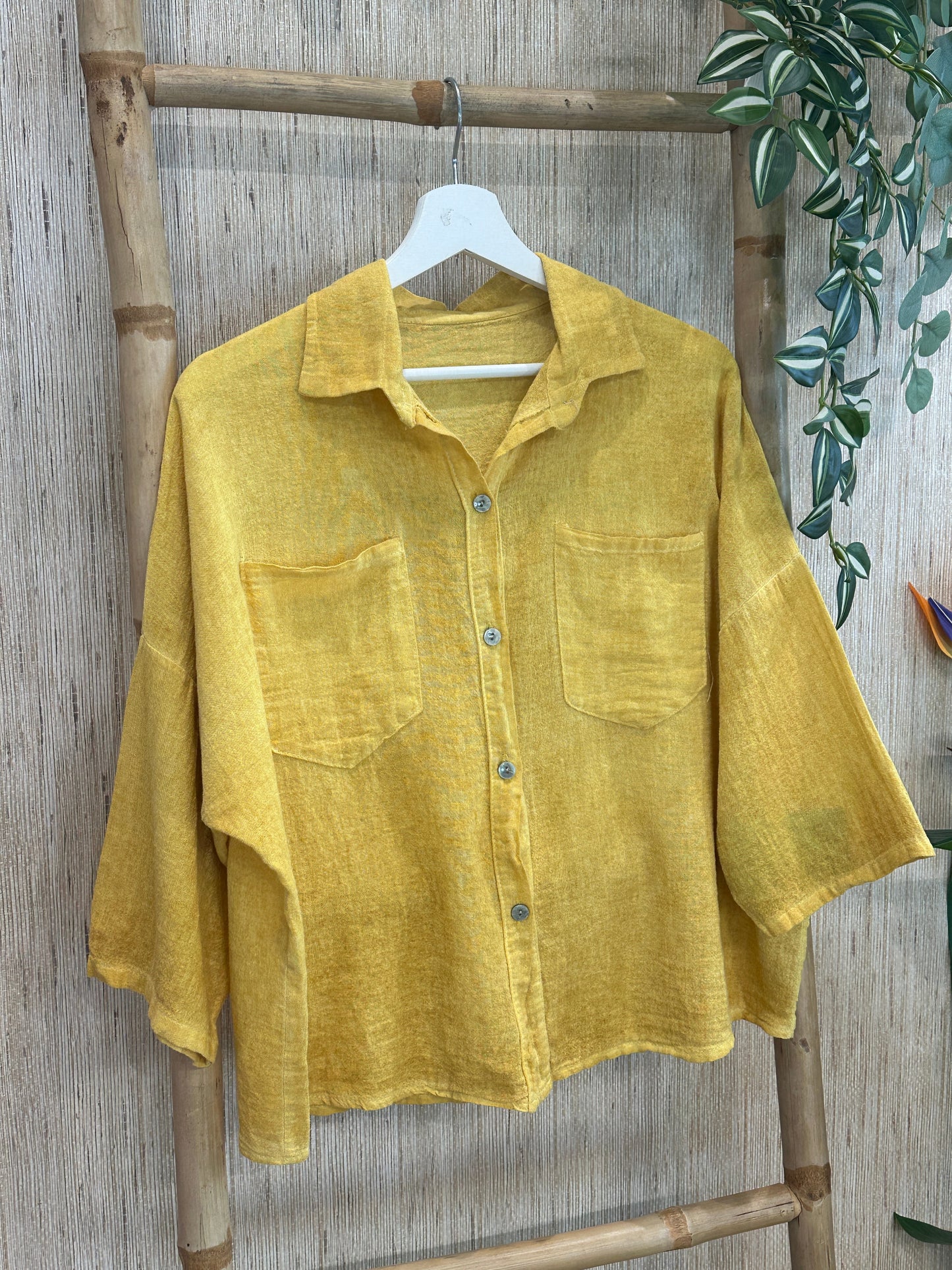 CAMISA ALGODÓN CORTA