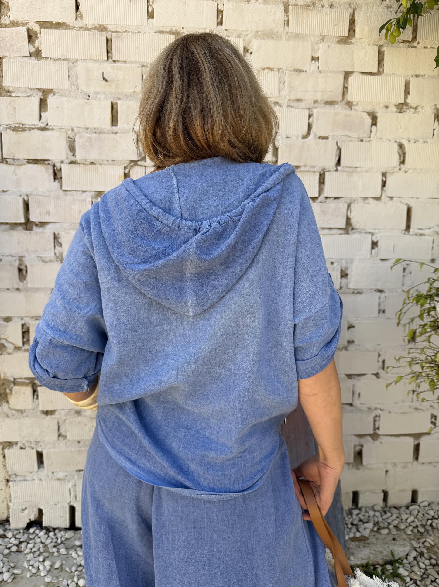 CAMISA ALGODÓN CAPUCHA