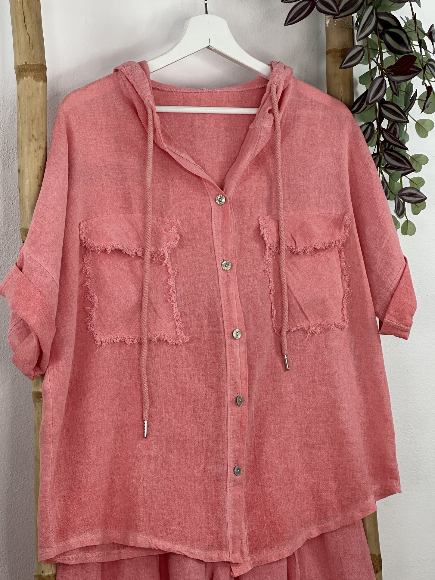 CAMISA ALGODÓN CAPUCHA