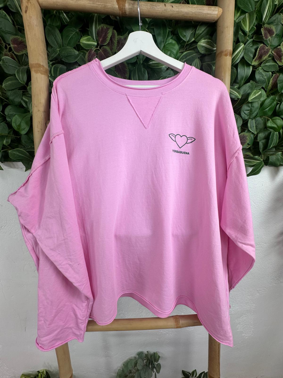 CAMISETA COSTURA YERBABUENA
