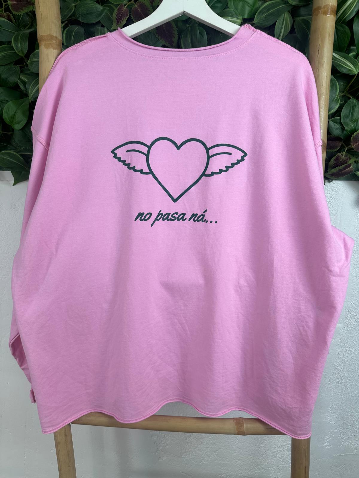 CAMISETA COSTURA YERBABUENA