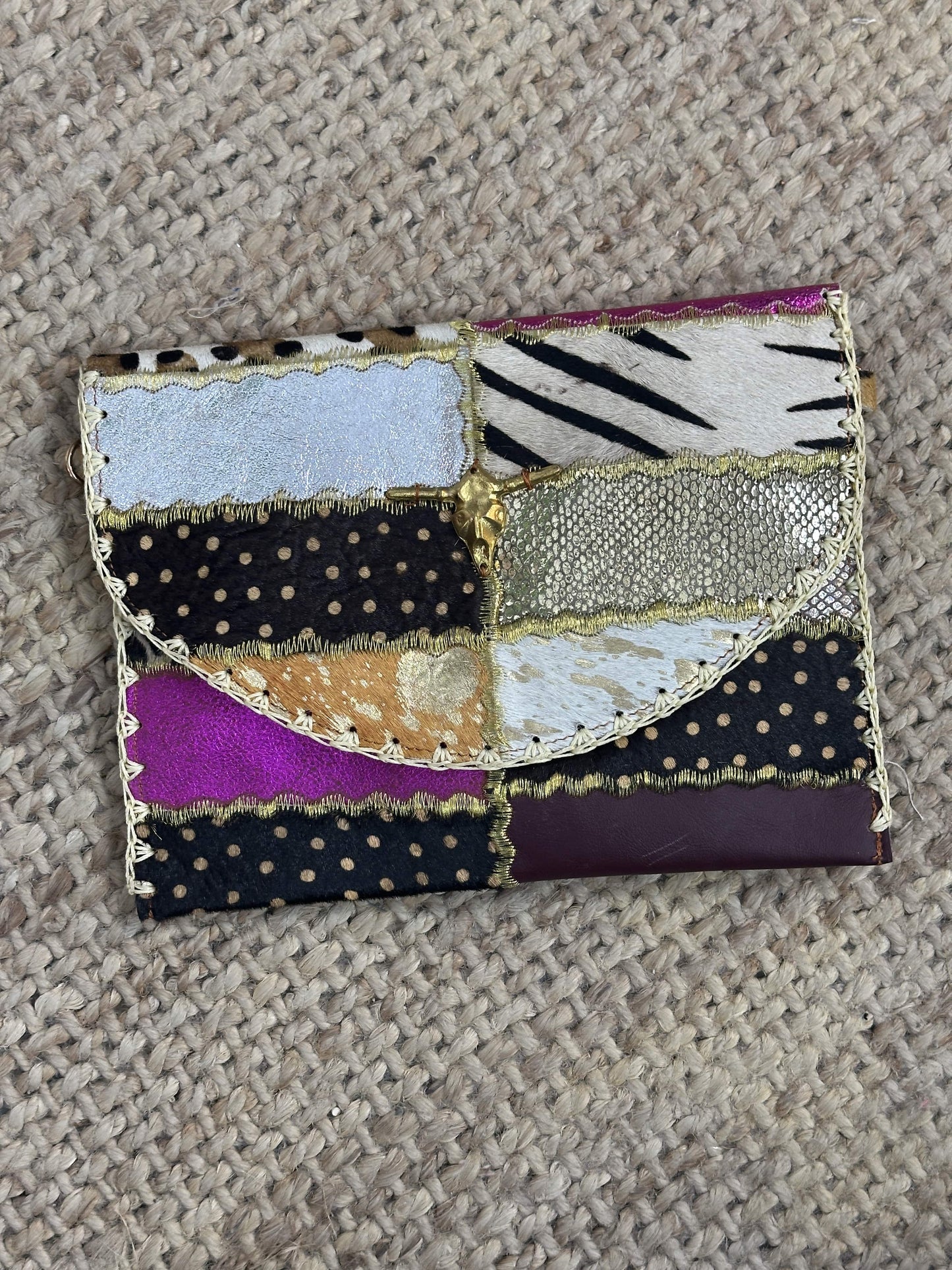 CARTERA PIEL MIX ANIMAL PRINT