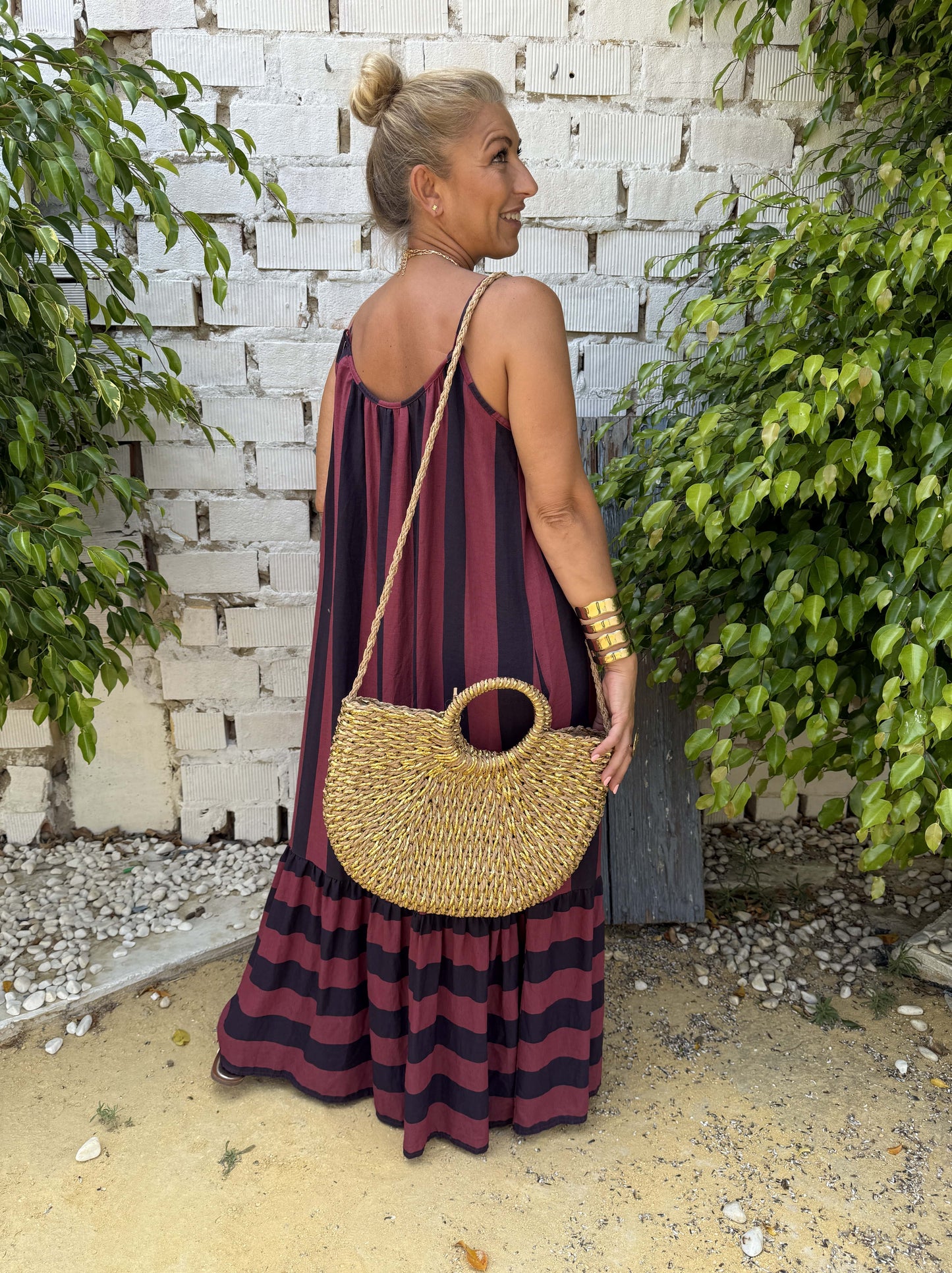 VESTIDO TIRANTES RAYAS