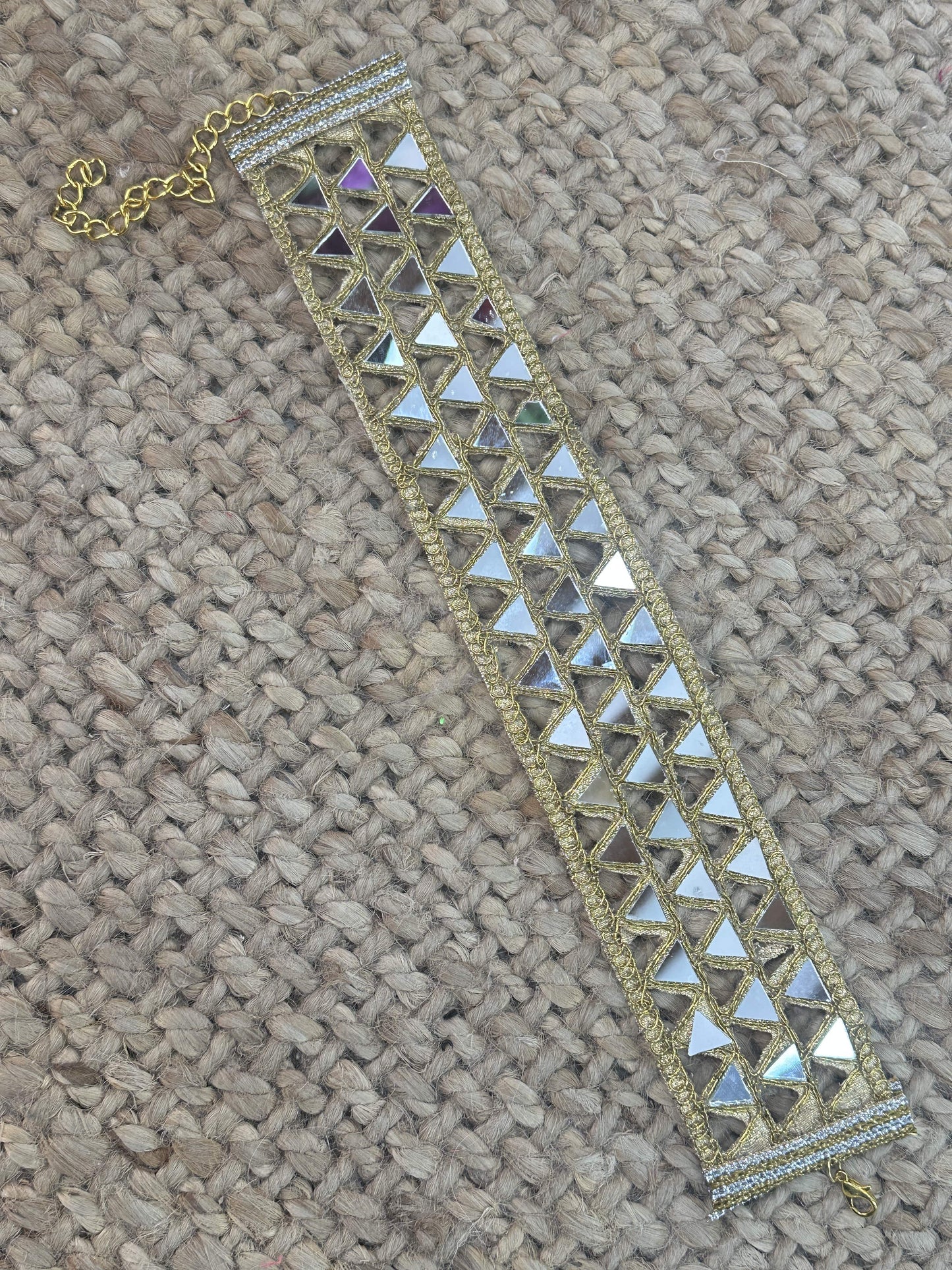 CHOKER ESPEJUELOS ANCHO