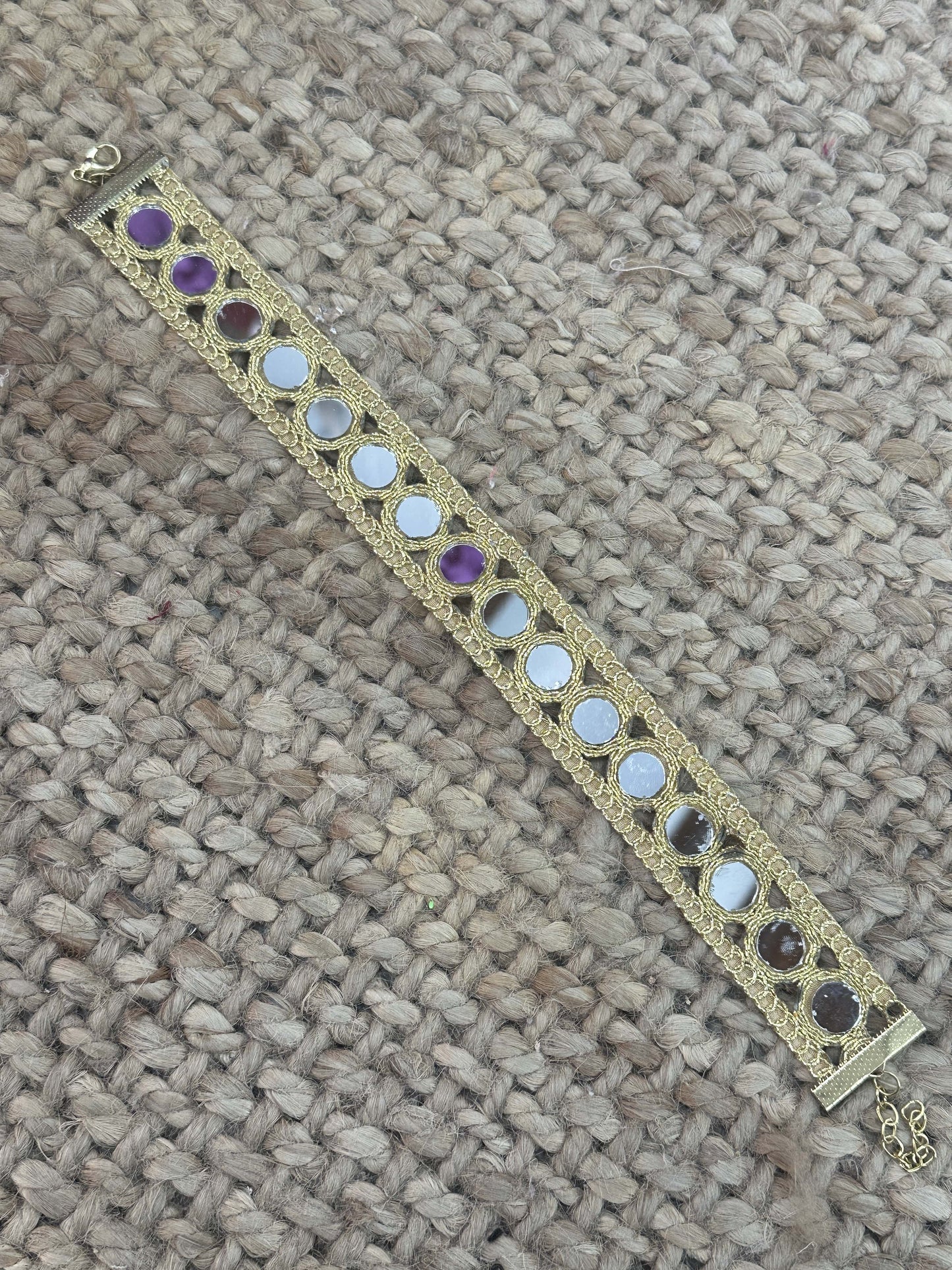 CHOKER ESPEJUELOS FINO
