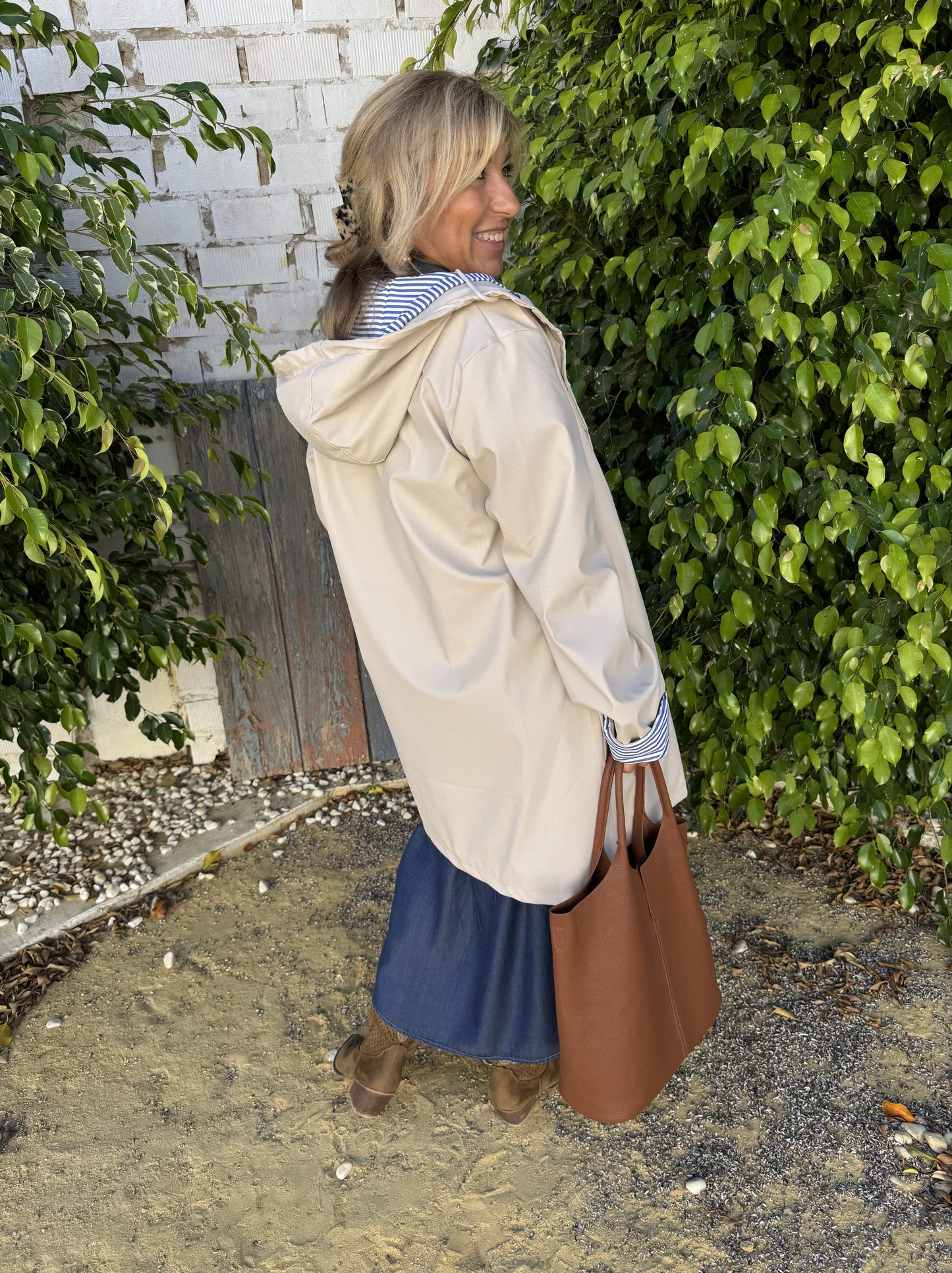 CHUBASQUERO FORRO RAYAS