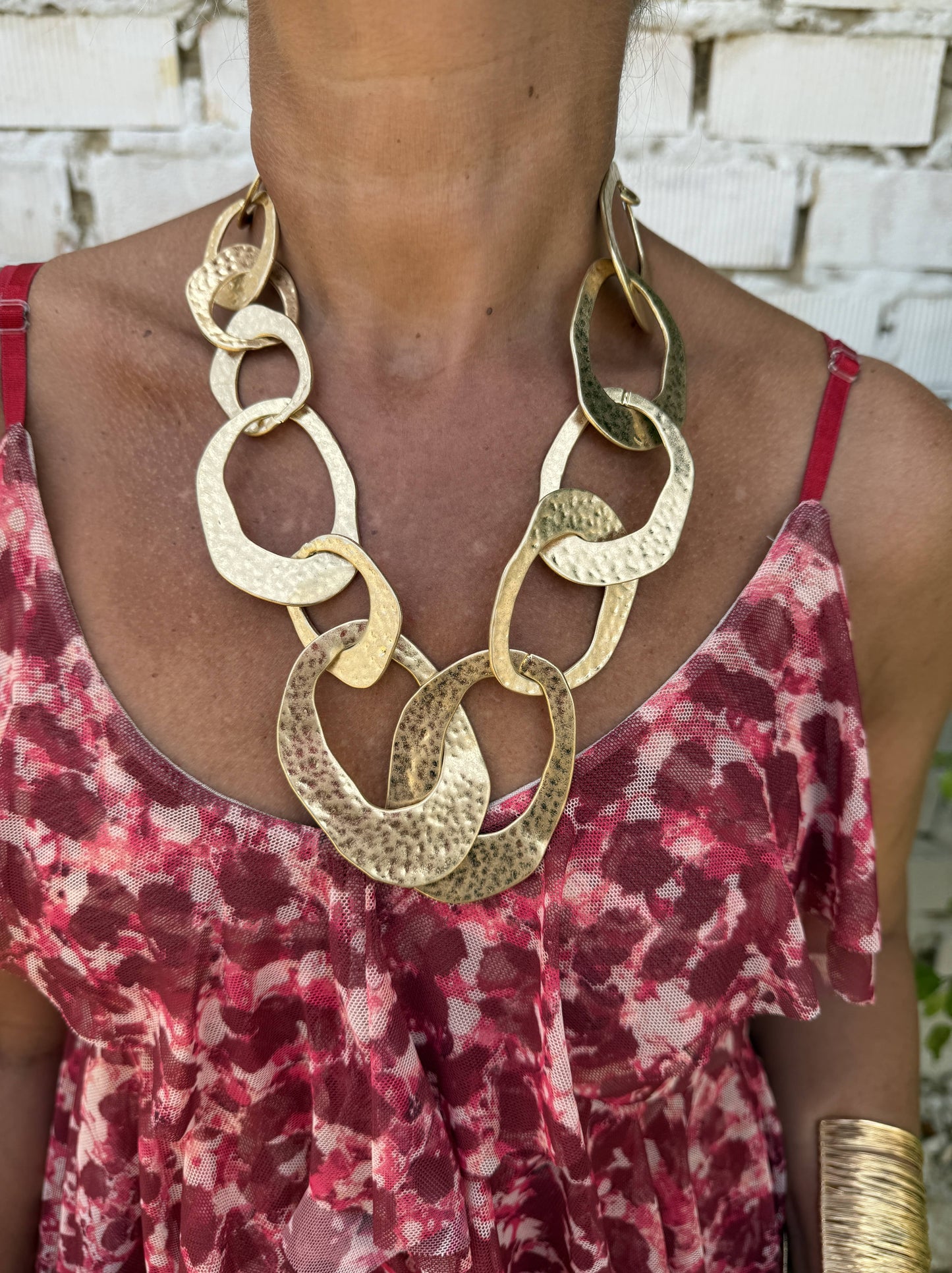 COLLAR ESLABONES MATE