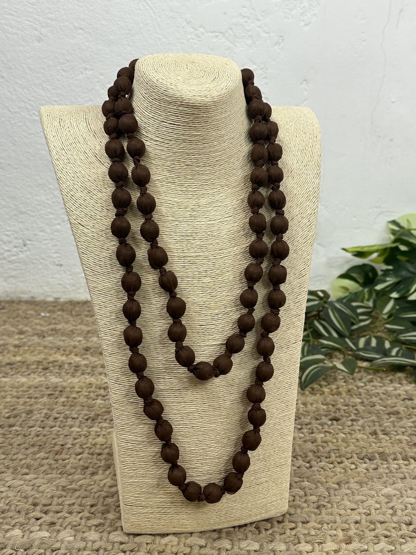 COLLAR LARGO BOLAS THIN