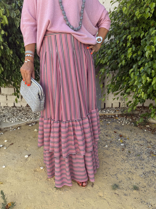 FALDA RAYAS VOLANTES