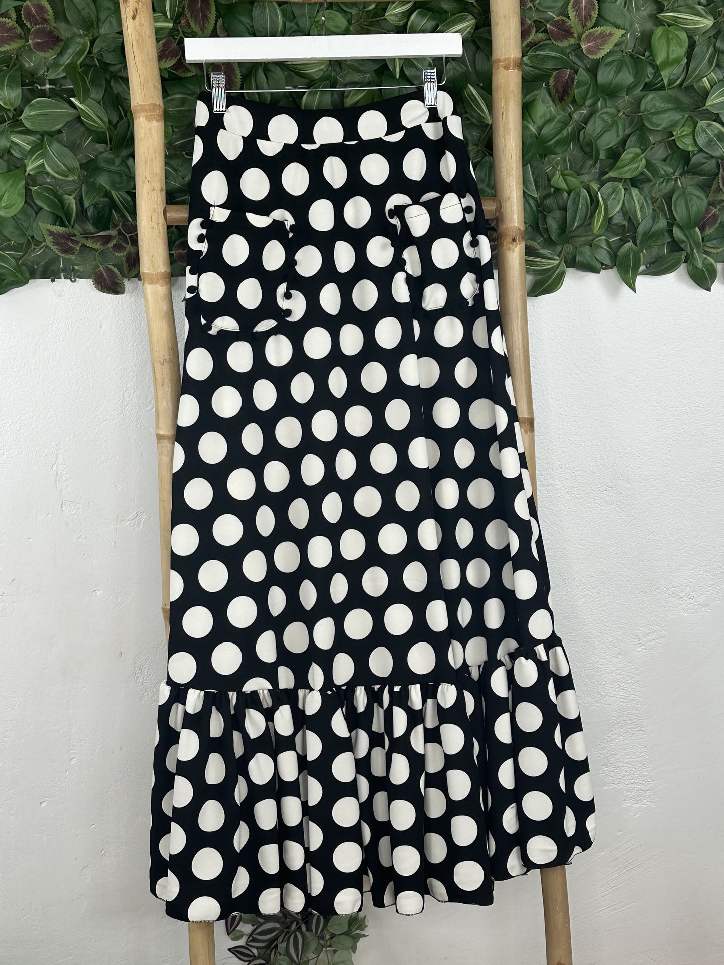 FALDA ROCIERA LUNARES