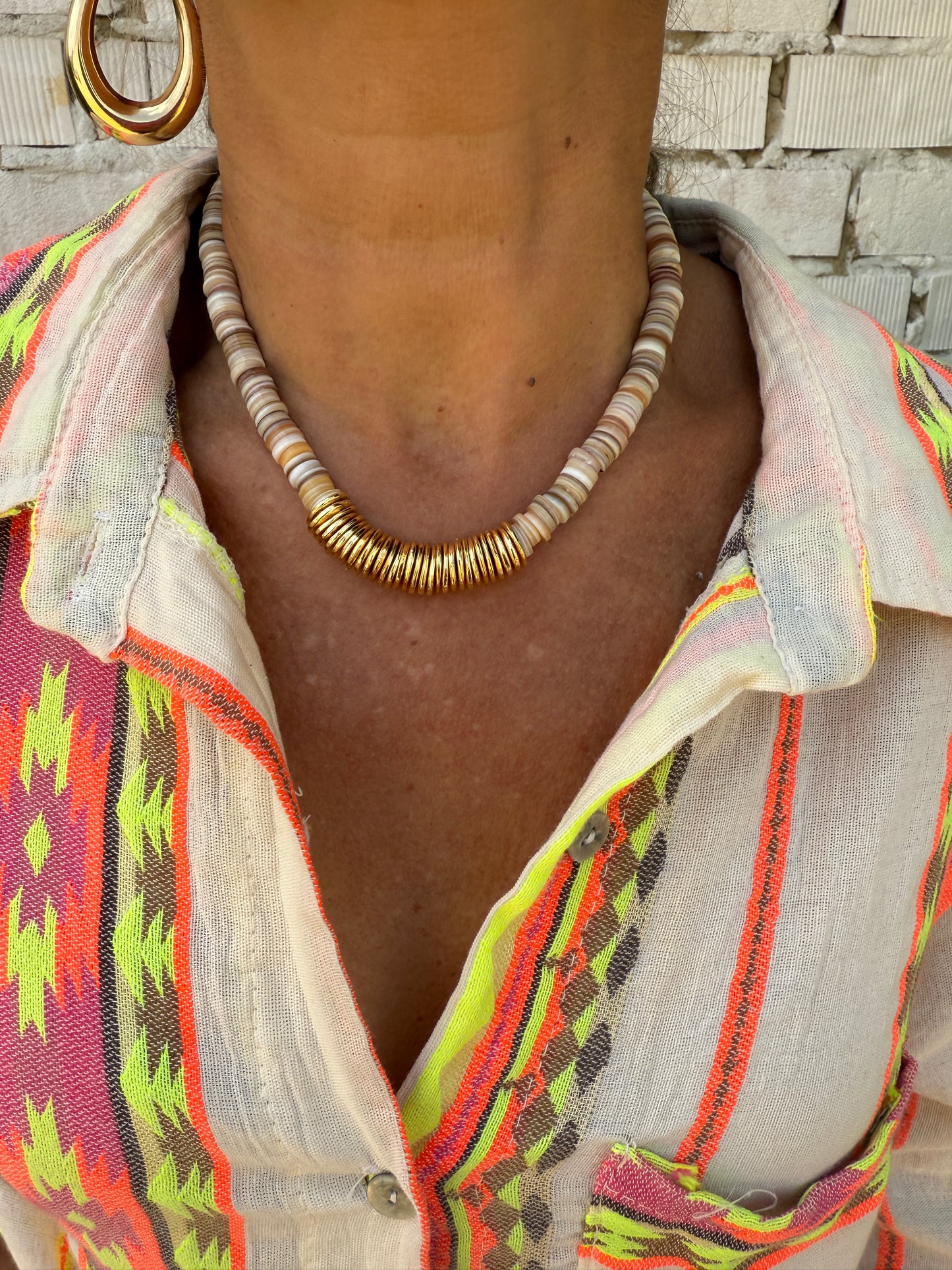 COLLAR ABALORIOS PLANOS