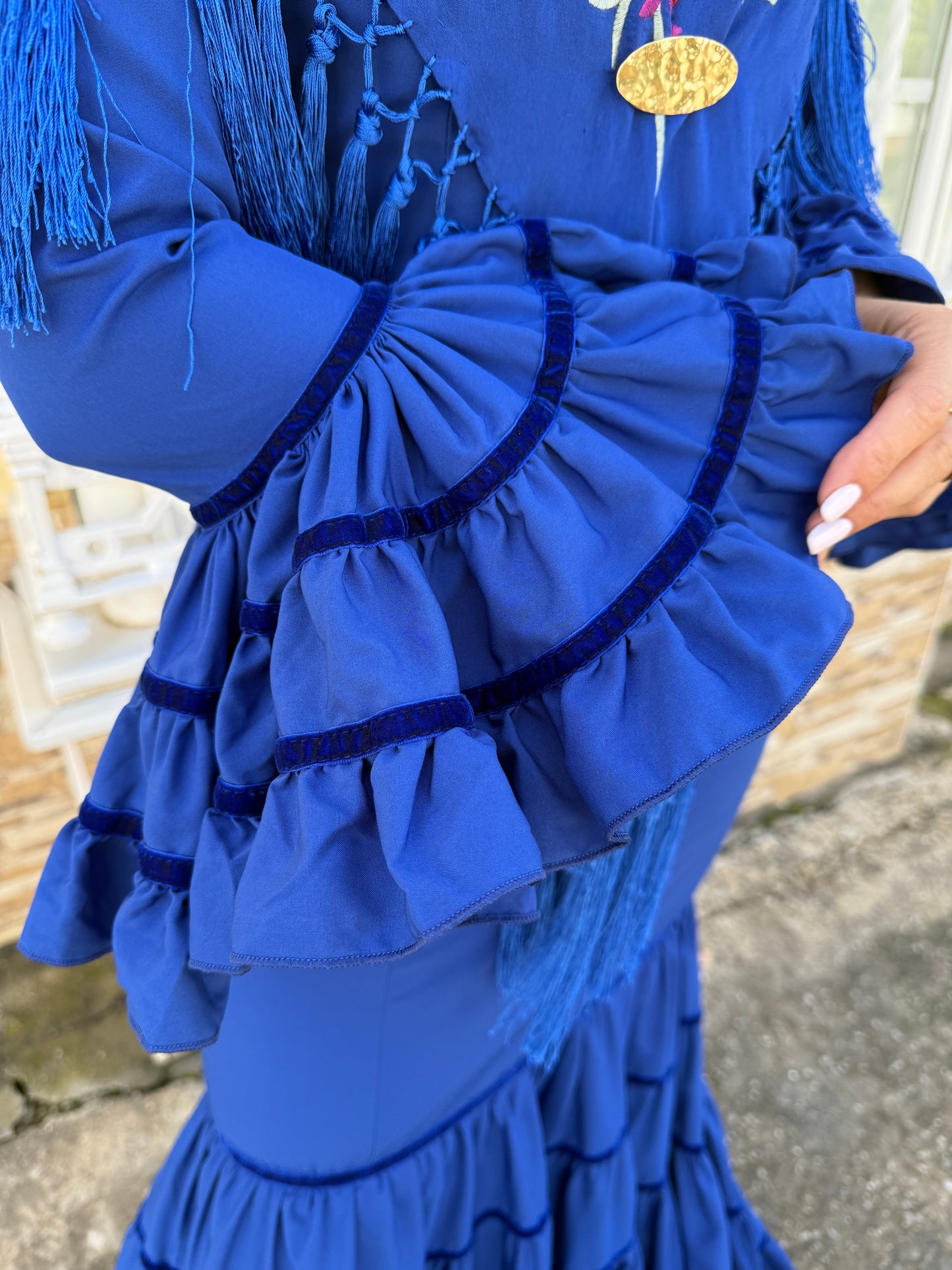 TRAJE CANASTERO LISO