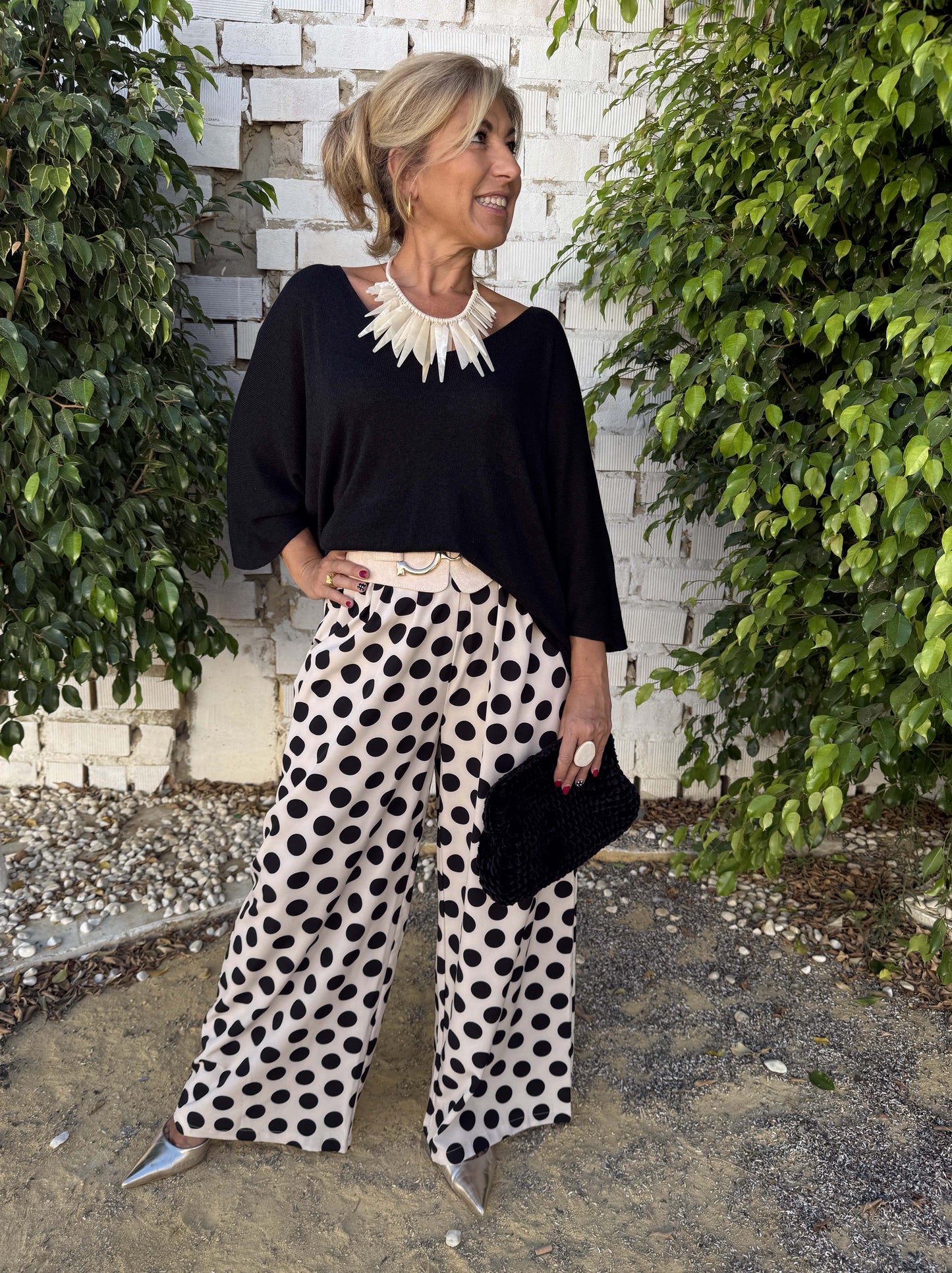 PANTALÓN BÁSICO LUNARES