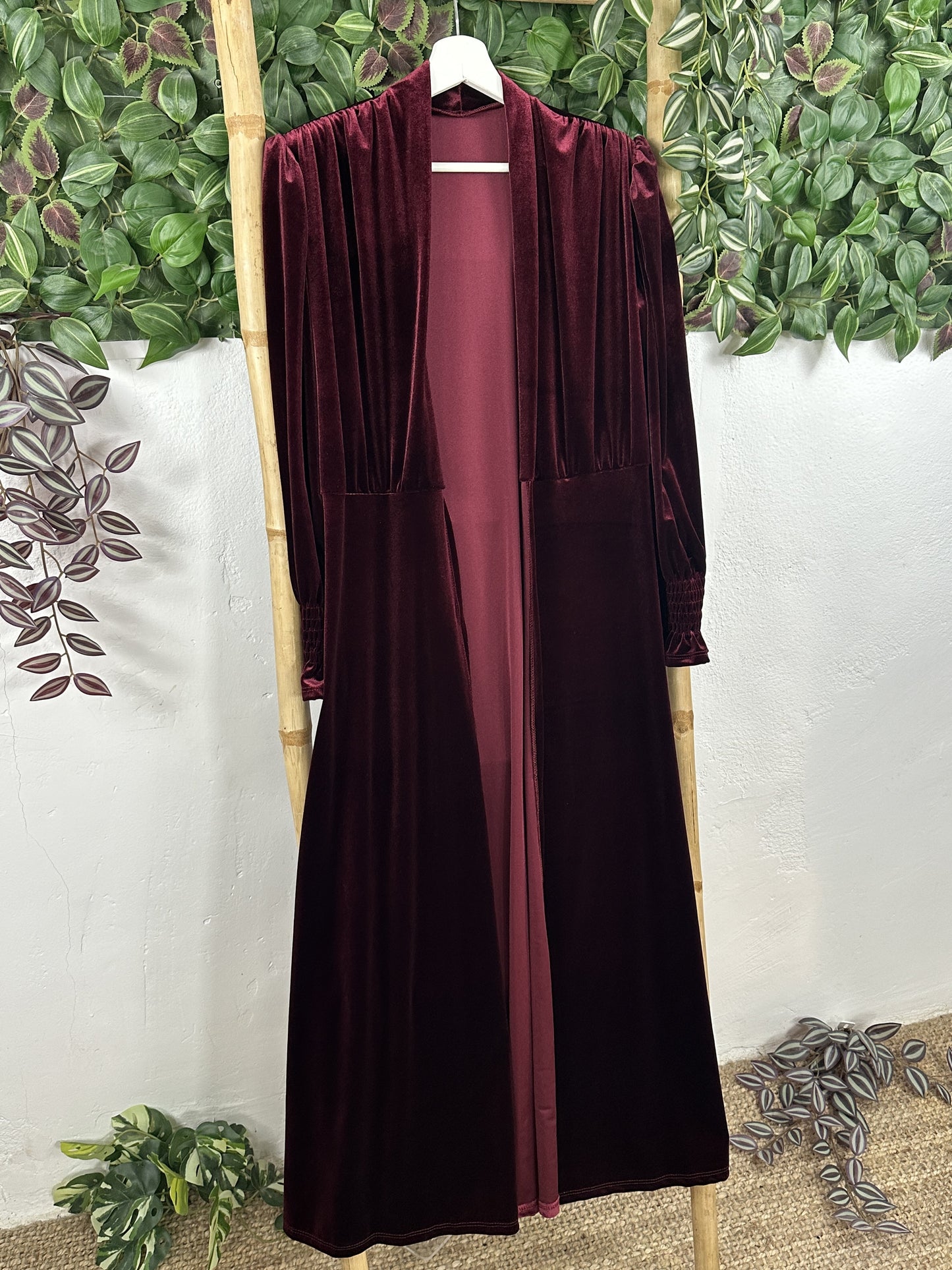 KIMONO LARGO VELVET