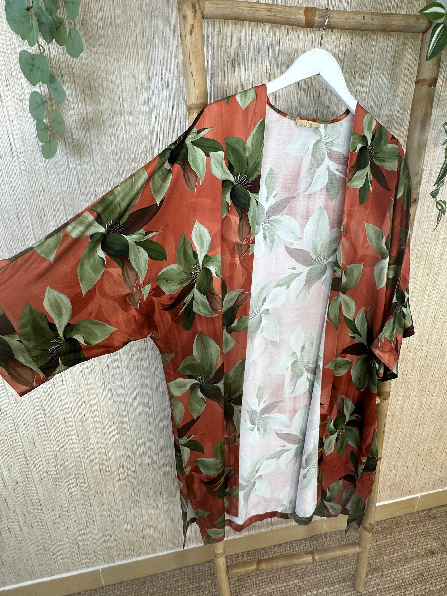 KIMONO MAXI ESTAMPADO