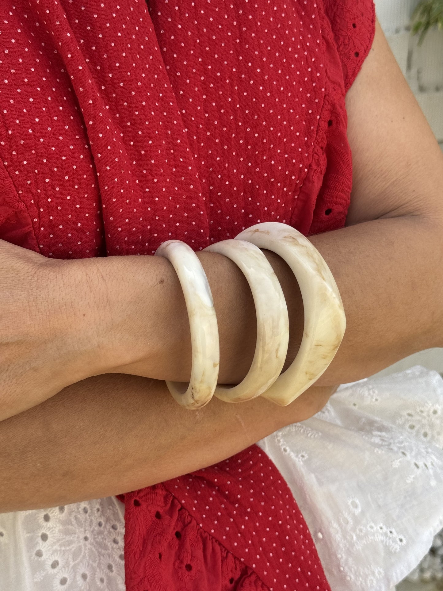 PACK 3 PULSERAS RESINA