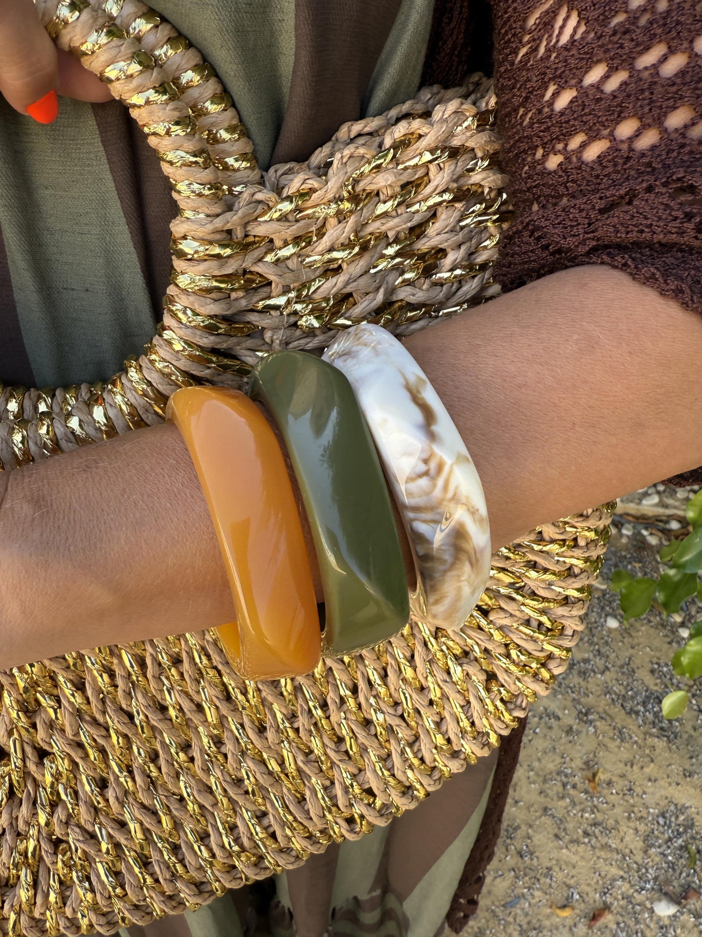 PACK PULSERAS RESINA ESPIRAL