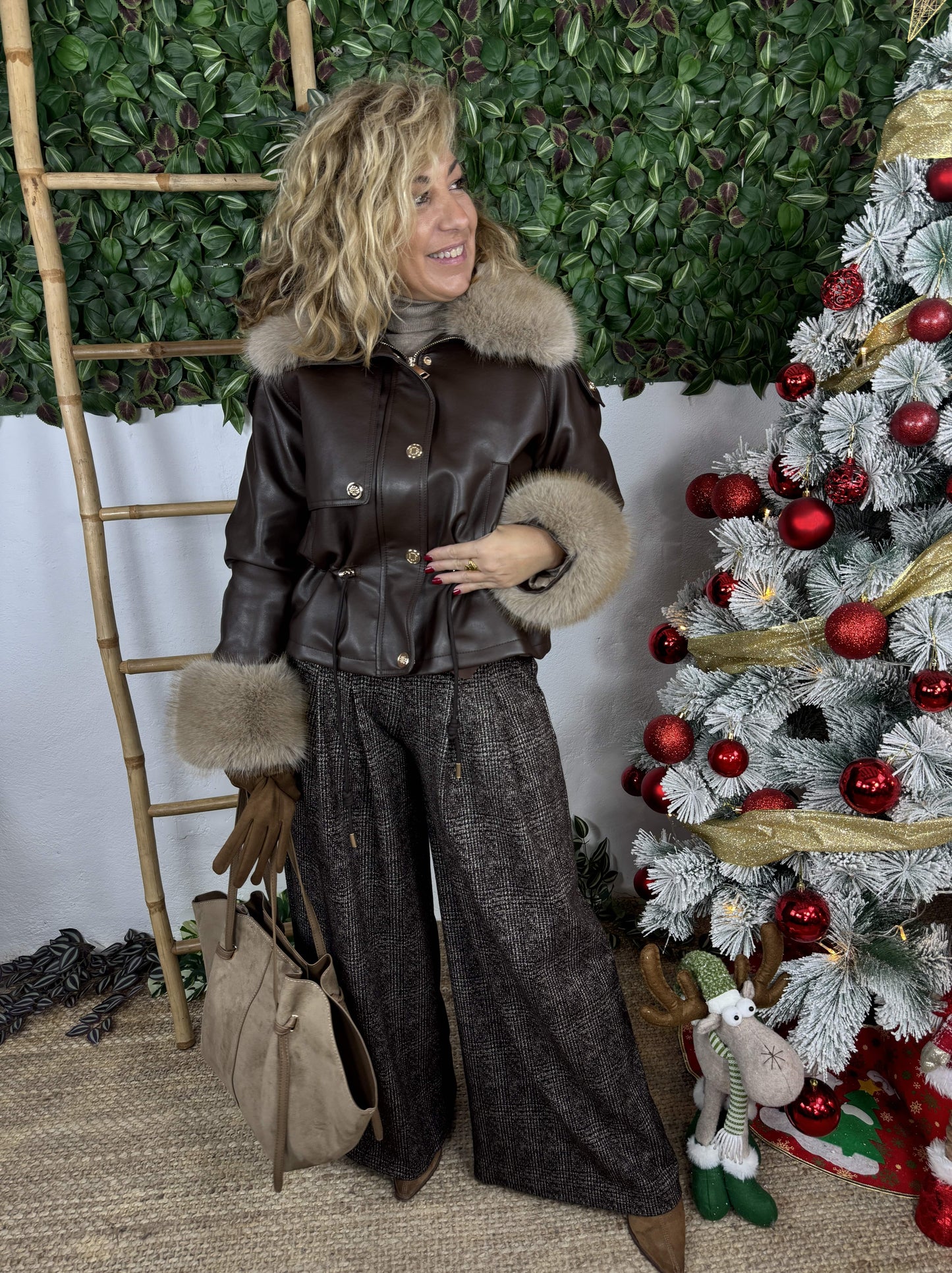 CHAQUETA POLIPIEL PELO