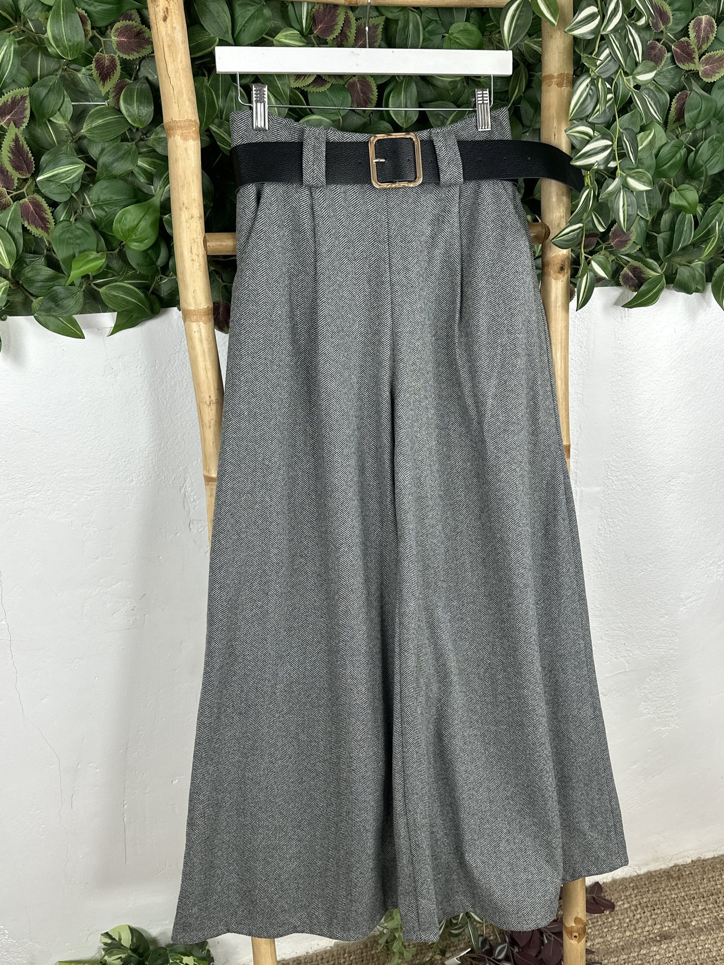 PANTALÓN PALAZZO ESPIGA