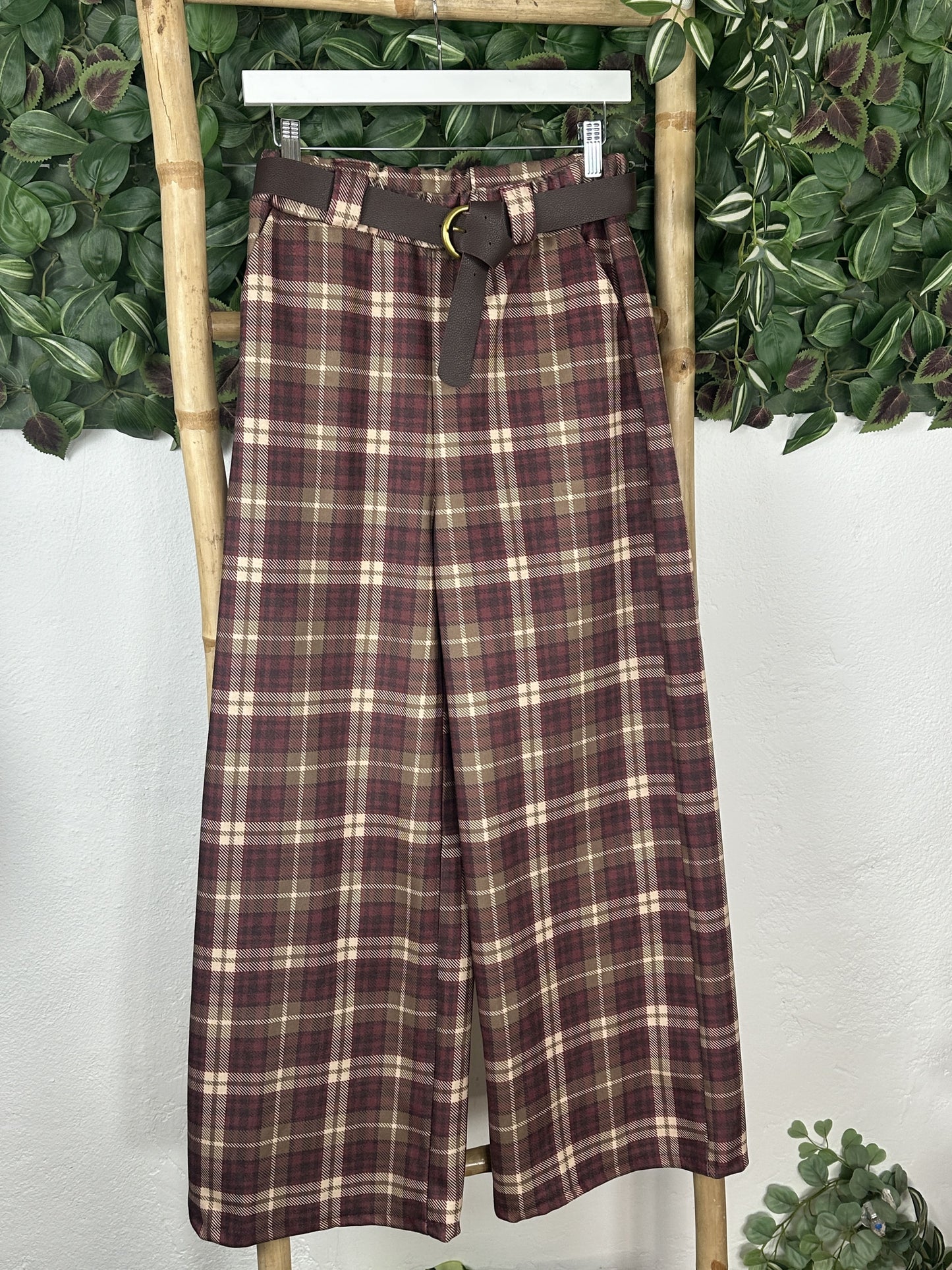 PANTALÓN SUAVE CUADROS