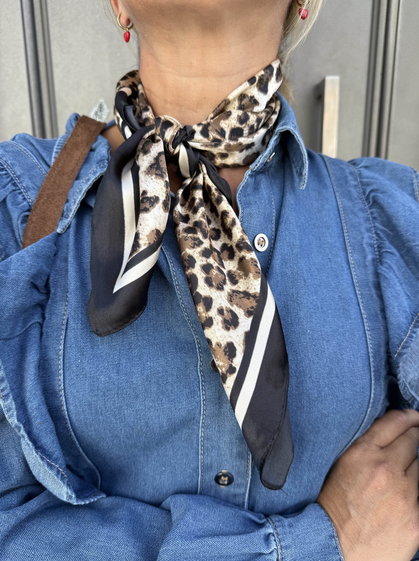 PAÑUELO CUELLO ESTAMPADO
