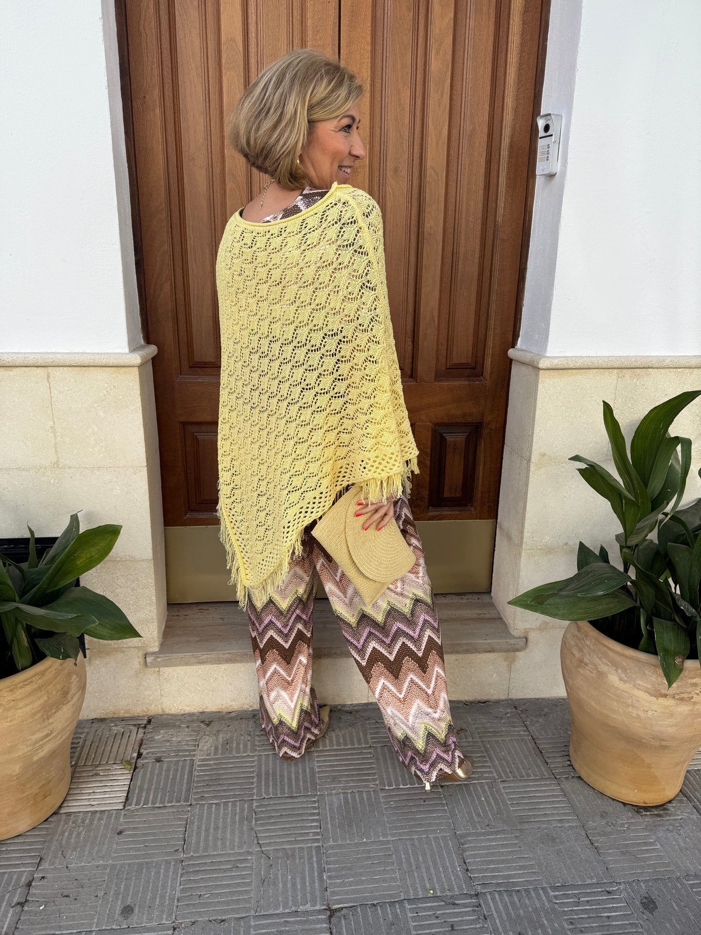 PONCHO CALADO