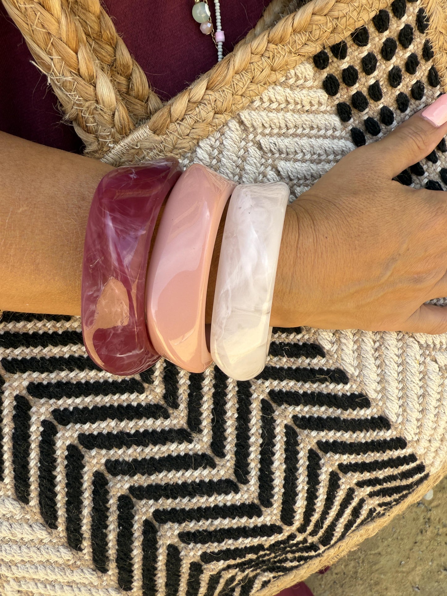 PULSERA ESPIRAL RESINA
