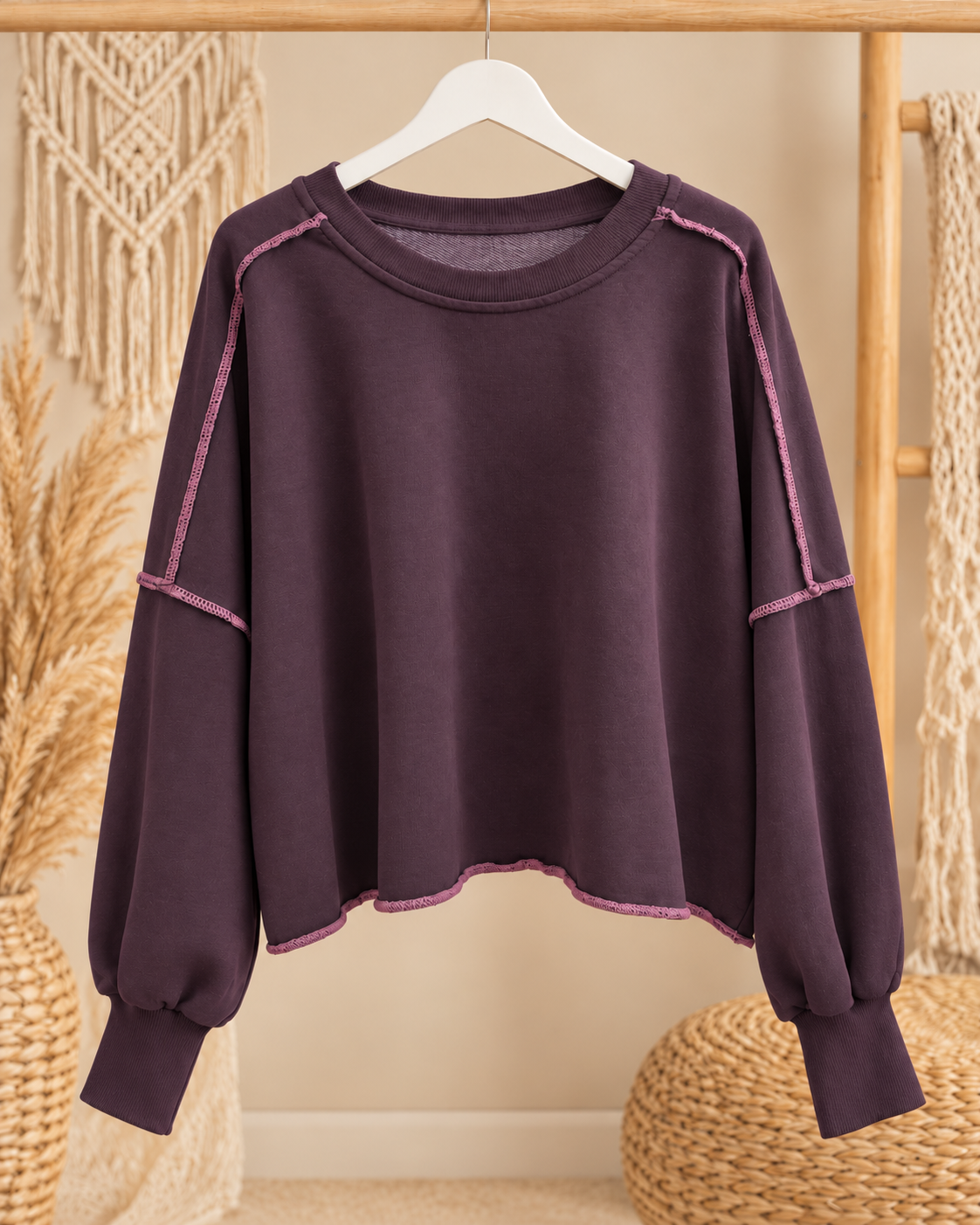 SUDADERA COSTURA