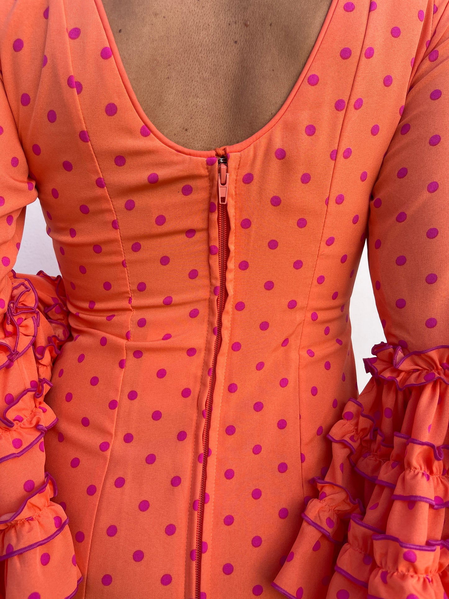 TRAJE LOLA FLAMENCO VERMELHO