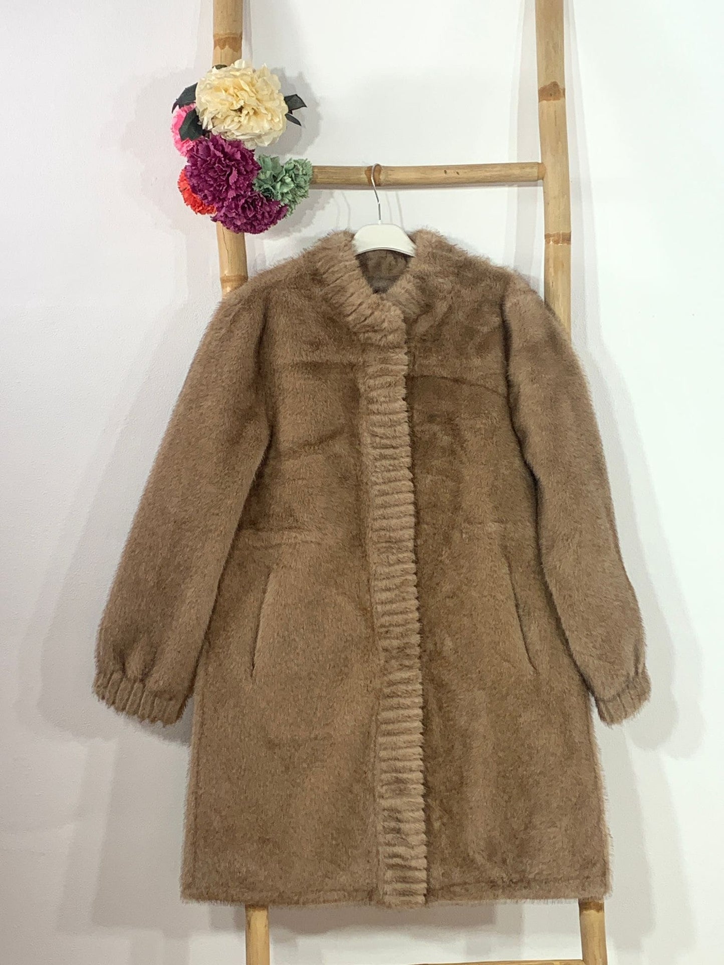 CASACO DE PELE LONGO