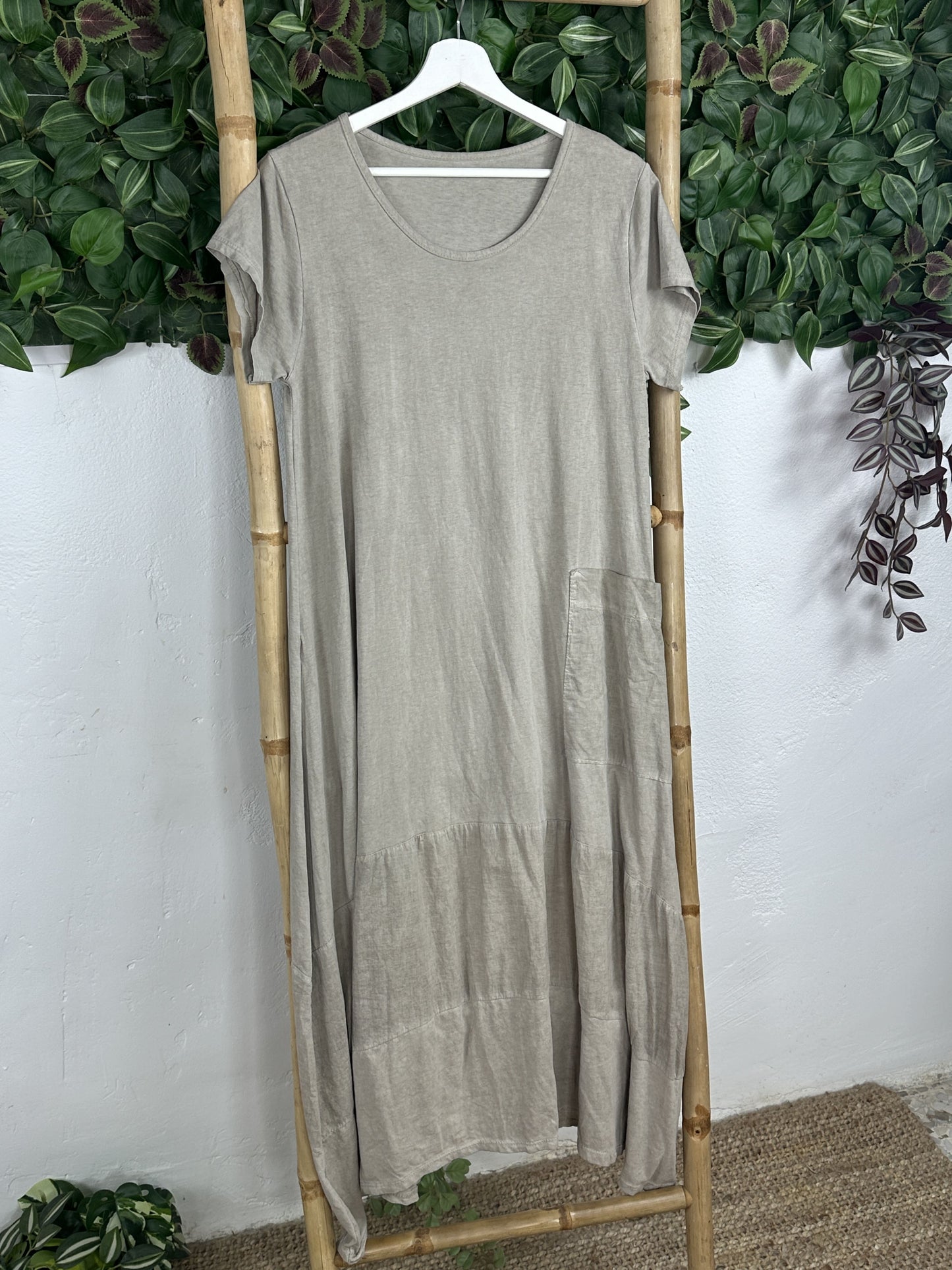 PREVENTA - VESTIDO ALGODÓN BOLSILLO