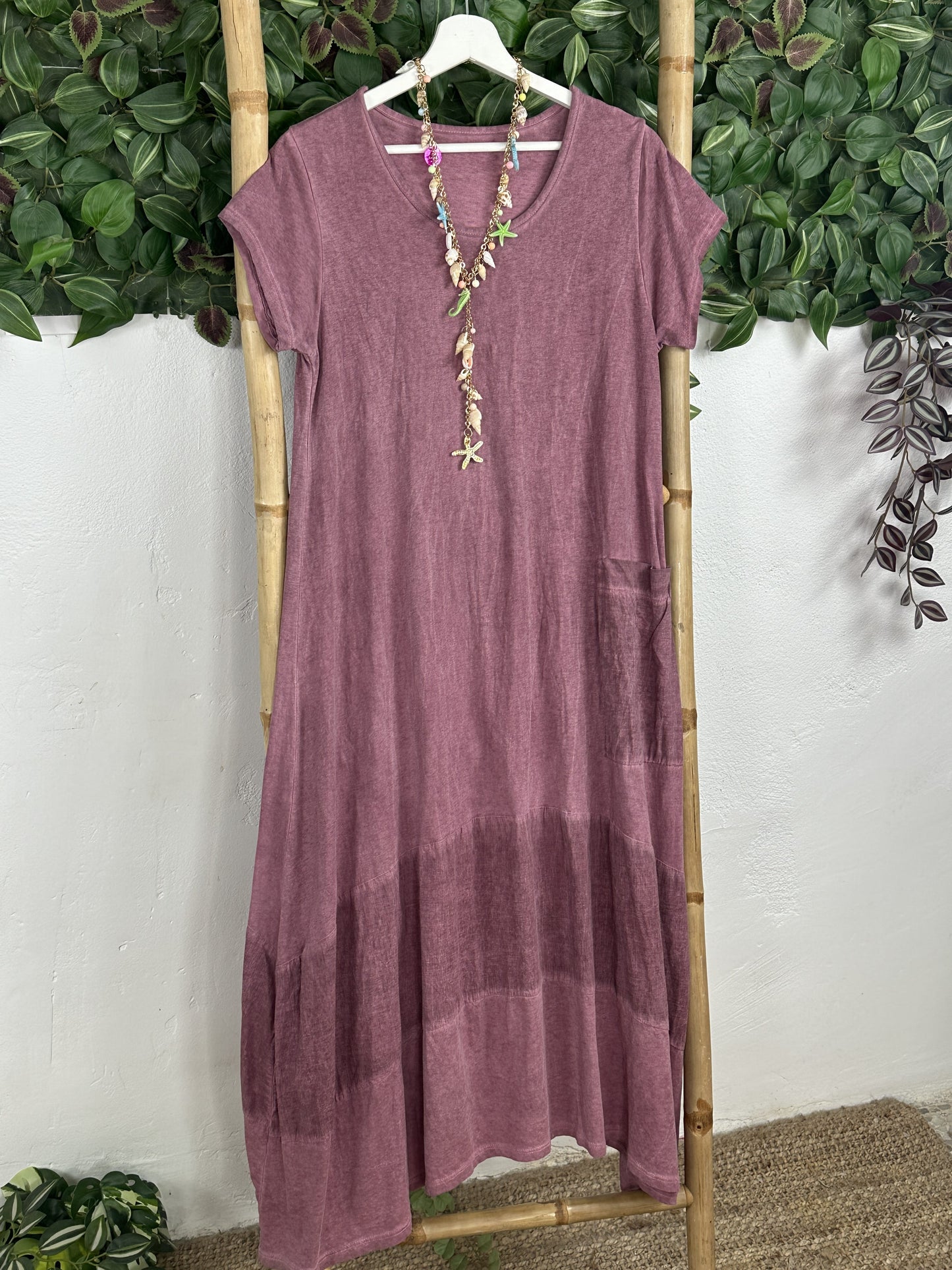 PREVENTA - VESTIDO ALGODÓN BOLSILLO
