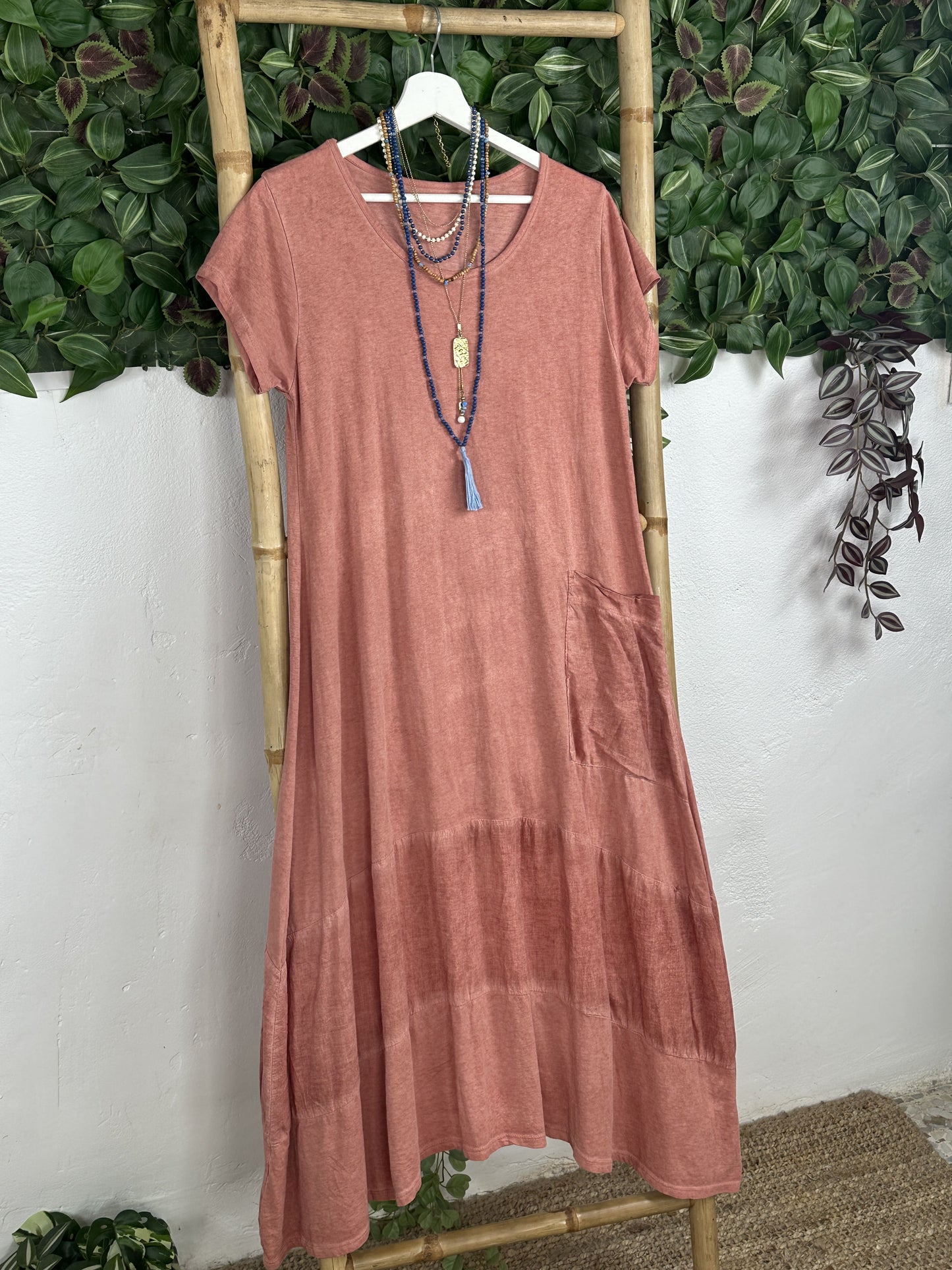 PREVENTA - VESTIDO ALGODÓN BOLSILLO