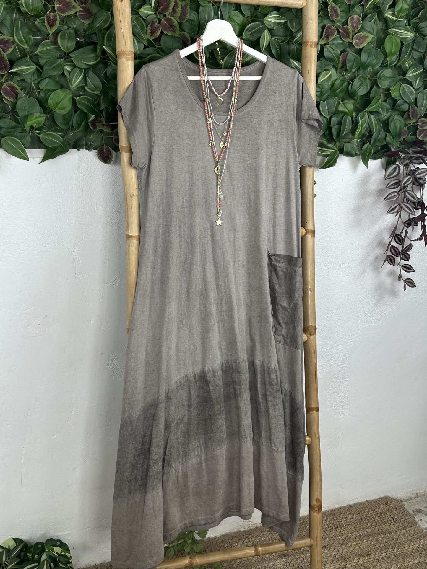 PREVENTA - VESTIDO ALGODÓN BOLSILLO