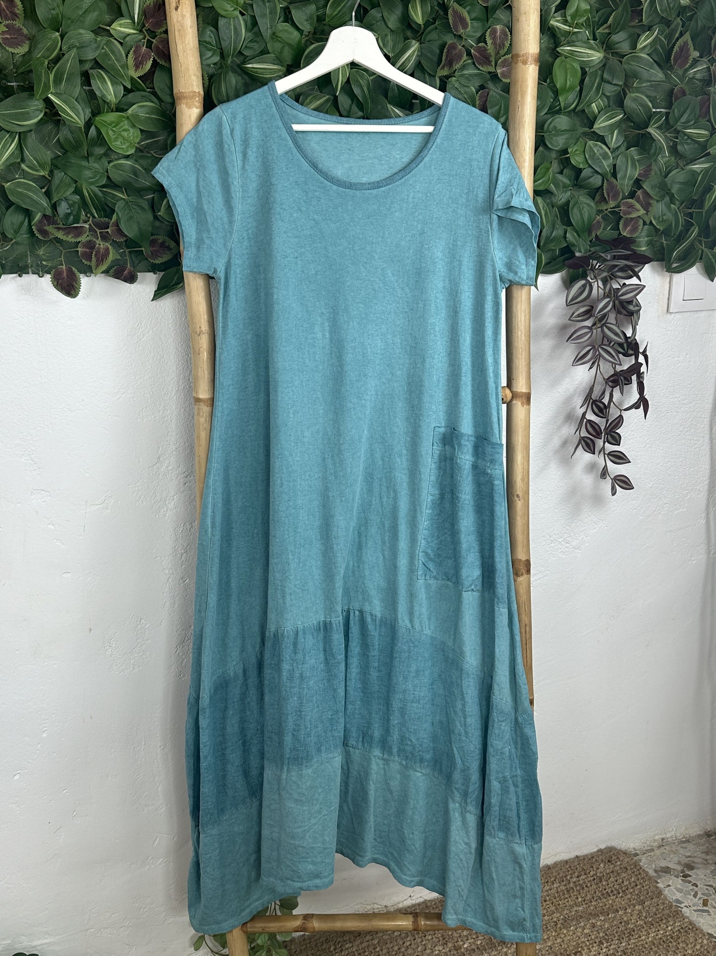 PREVENTA - VESTIDO ALGODÓN BOLSILLO