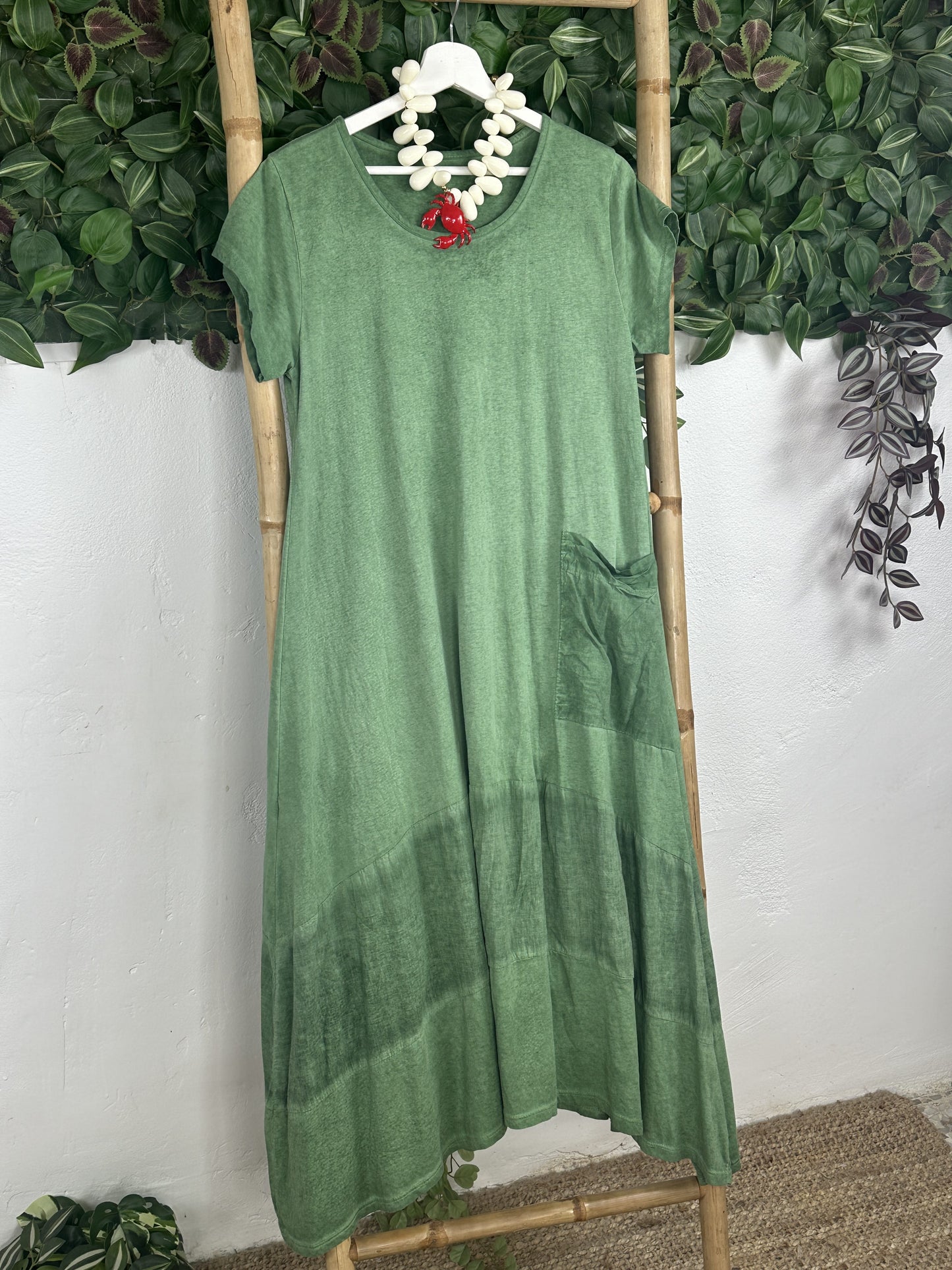 PREVENTA - VESTIDO ALGODÓN BOLSILLO