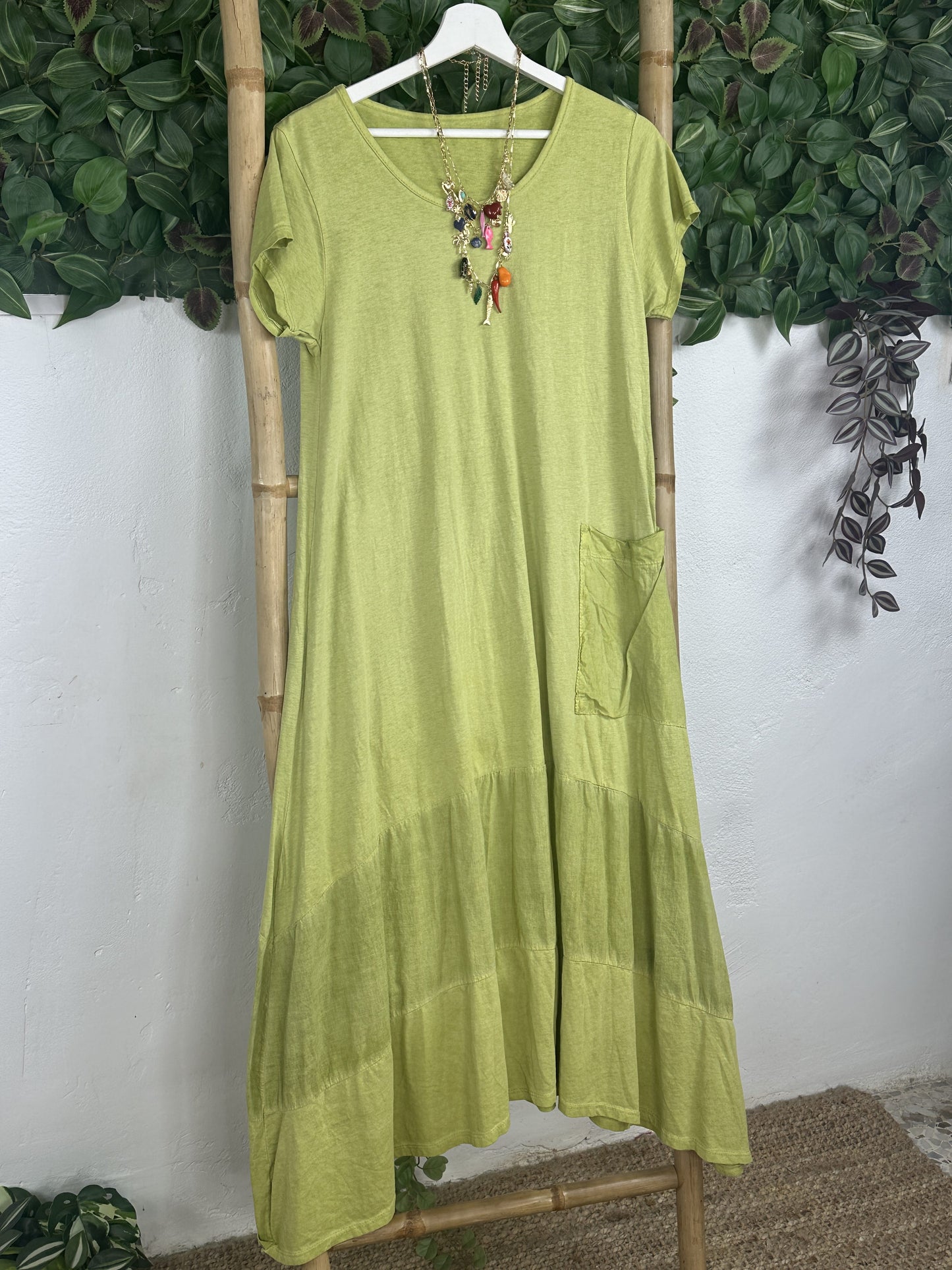 PREVENTA - VESTIDO ALGODÓN BOLSILLO