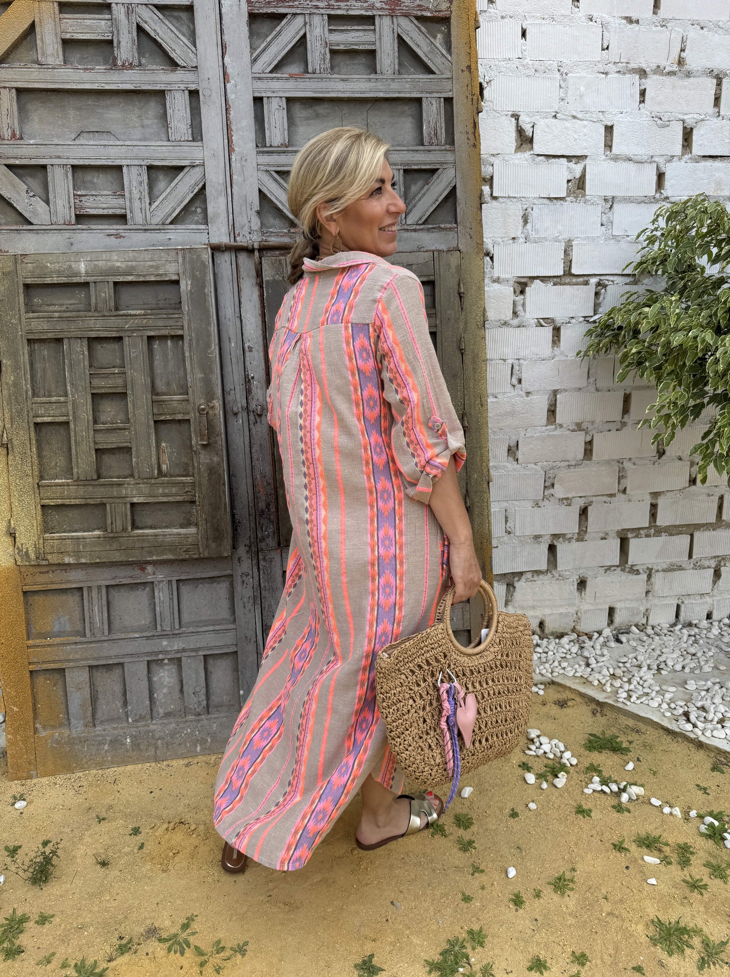VESTIDO CAMISERO FLÚOR