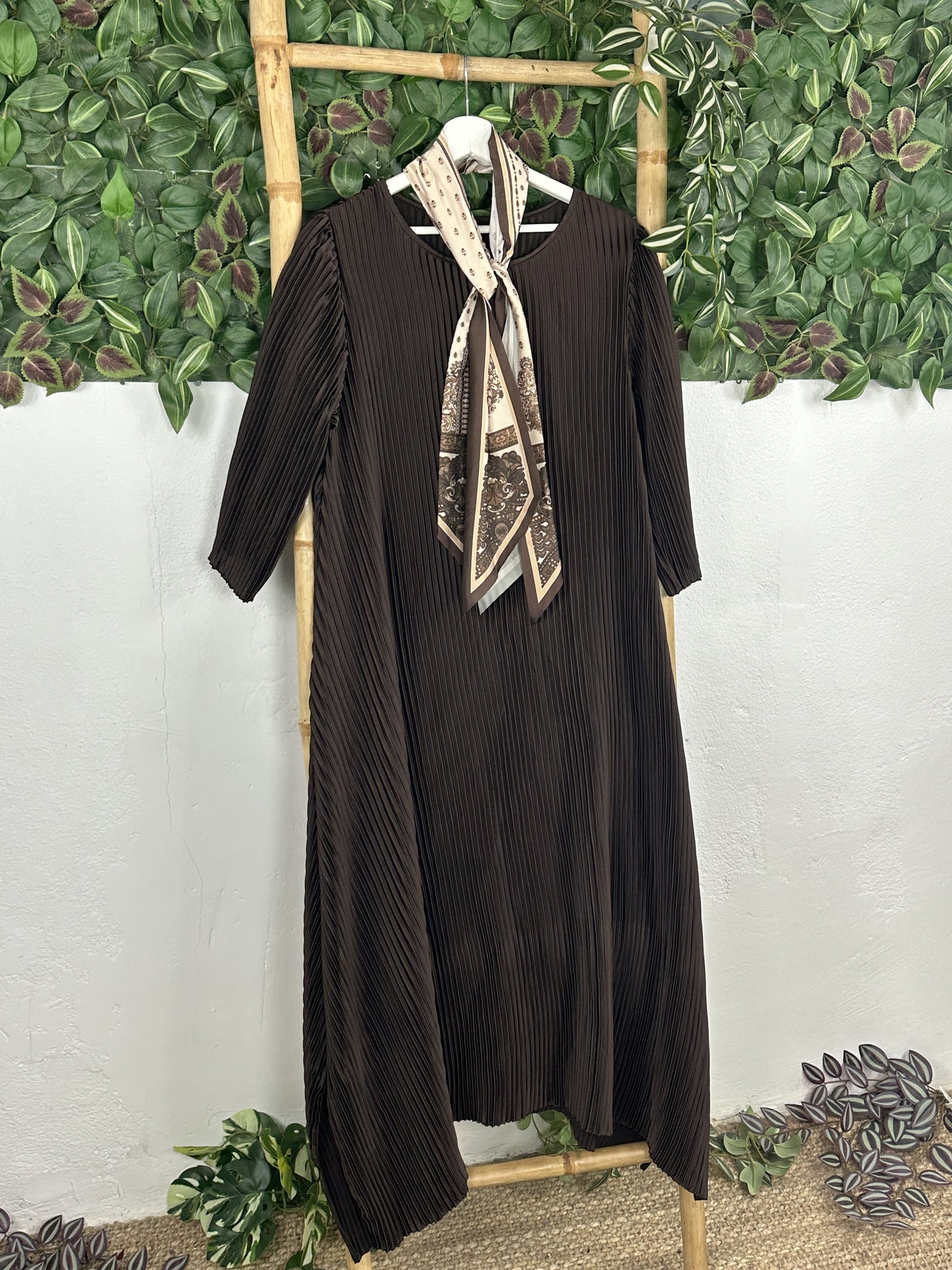 VESTIDO CURVY PLISADO