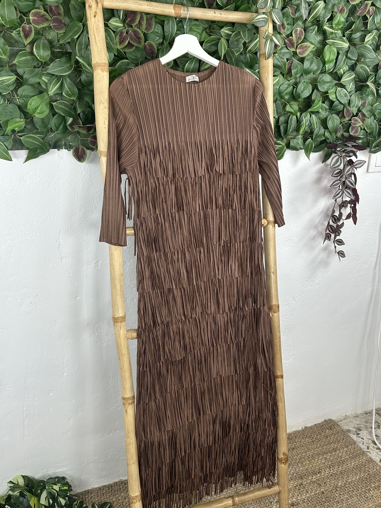 VESTIDO FLECOS