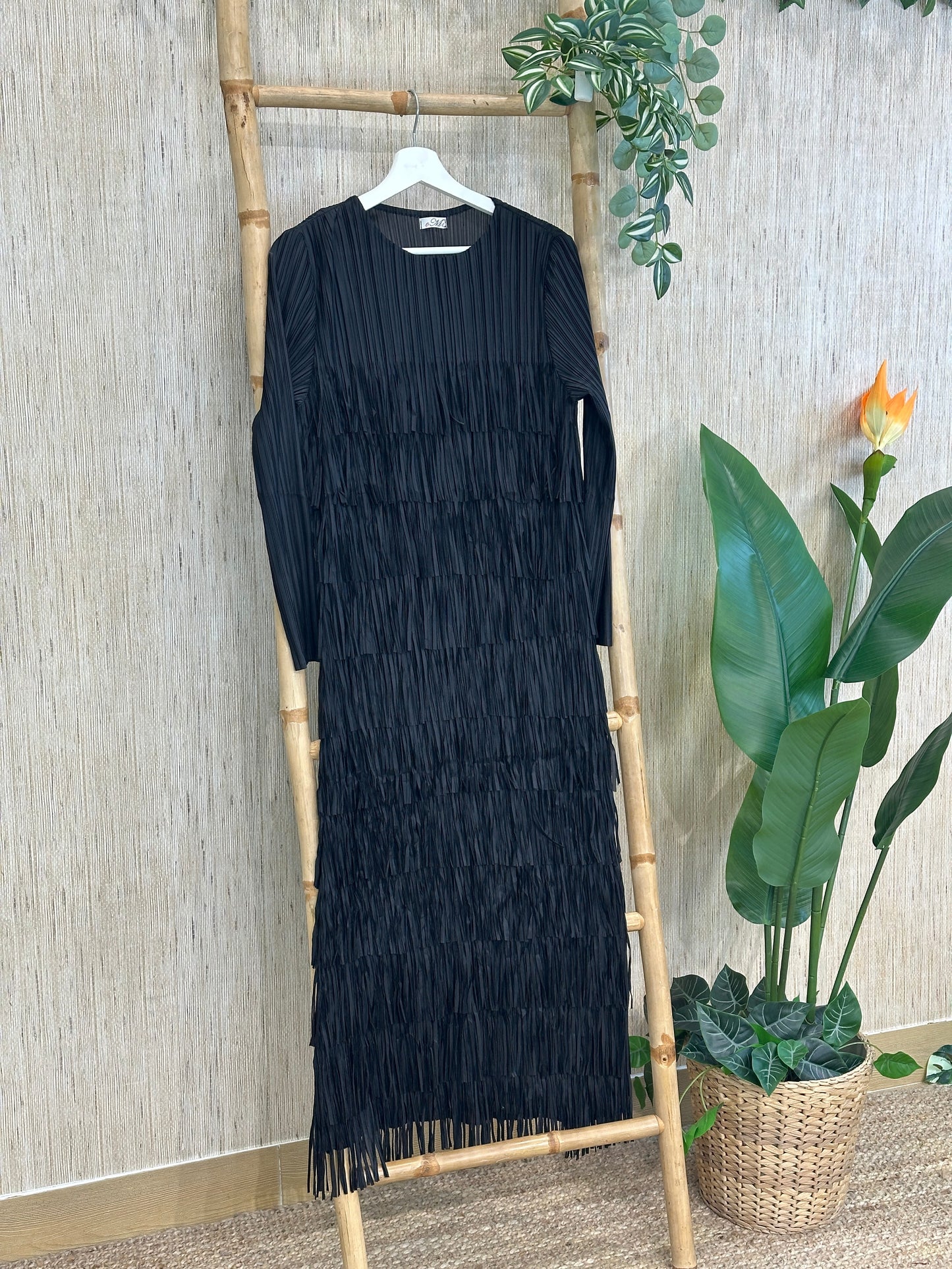 VESTIDO FLECOS