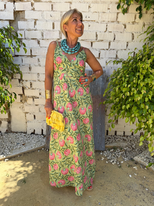 VESTIDO INDIO TIRANTES