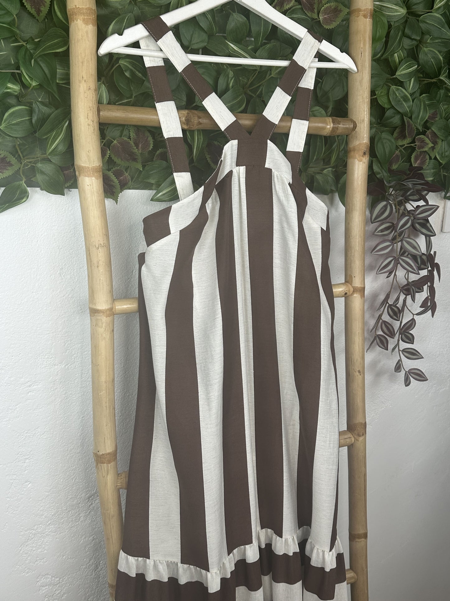 VESTIDO LARGO ESCOTE V