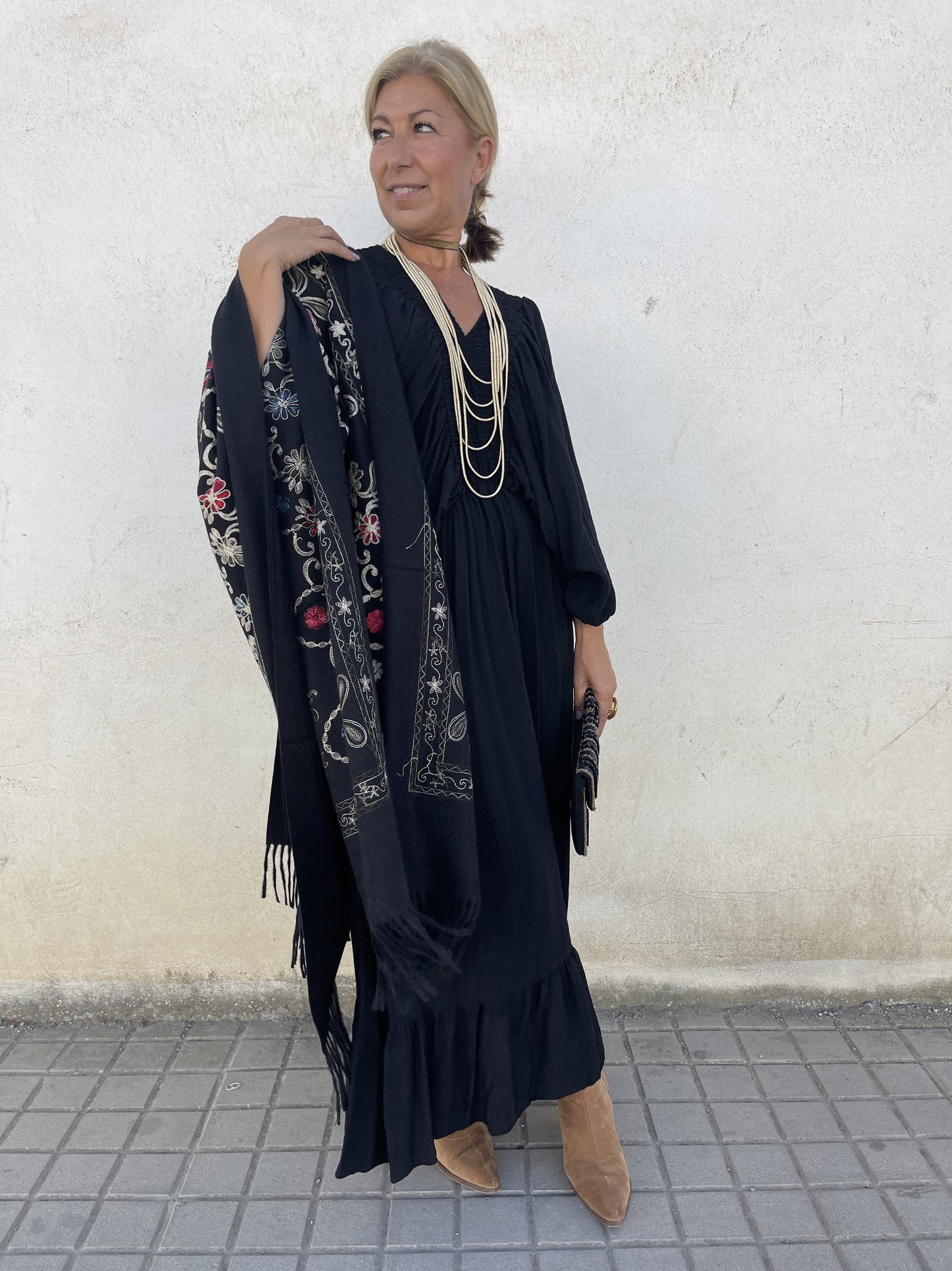 VESTIDO MANGA LONGA POUPAL